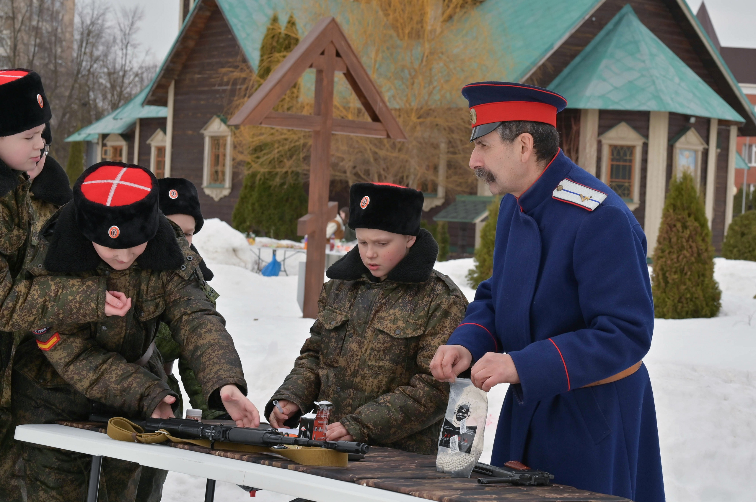 Кадетский класс. Выезд в г. Чкаловский МО. Фотограф Анна Мельникова | Москва