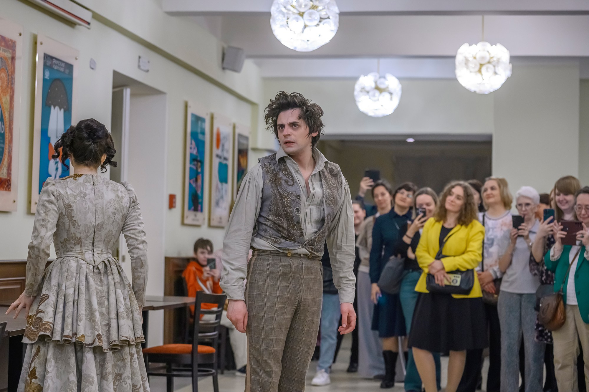 Репортажная съемка мероприятия «Ночь театров» в Московском театре оперетты. 2025. Фотограф Анна Мельникова | Москва