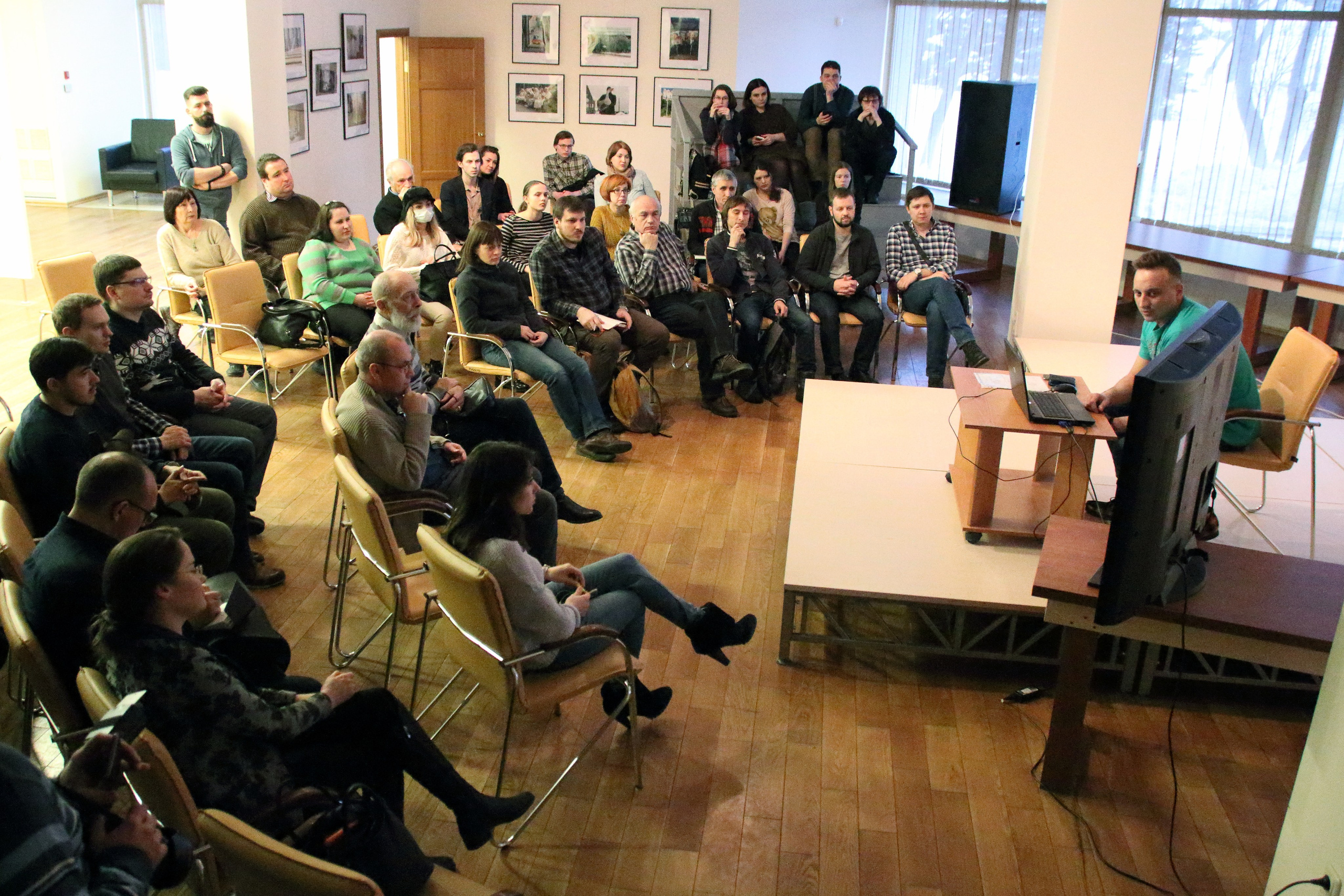 23.03.2018 Творческая встреча Николая Муханова. Фотообъединение Самарского областного отделения Союза журналистов России