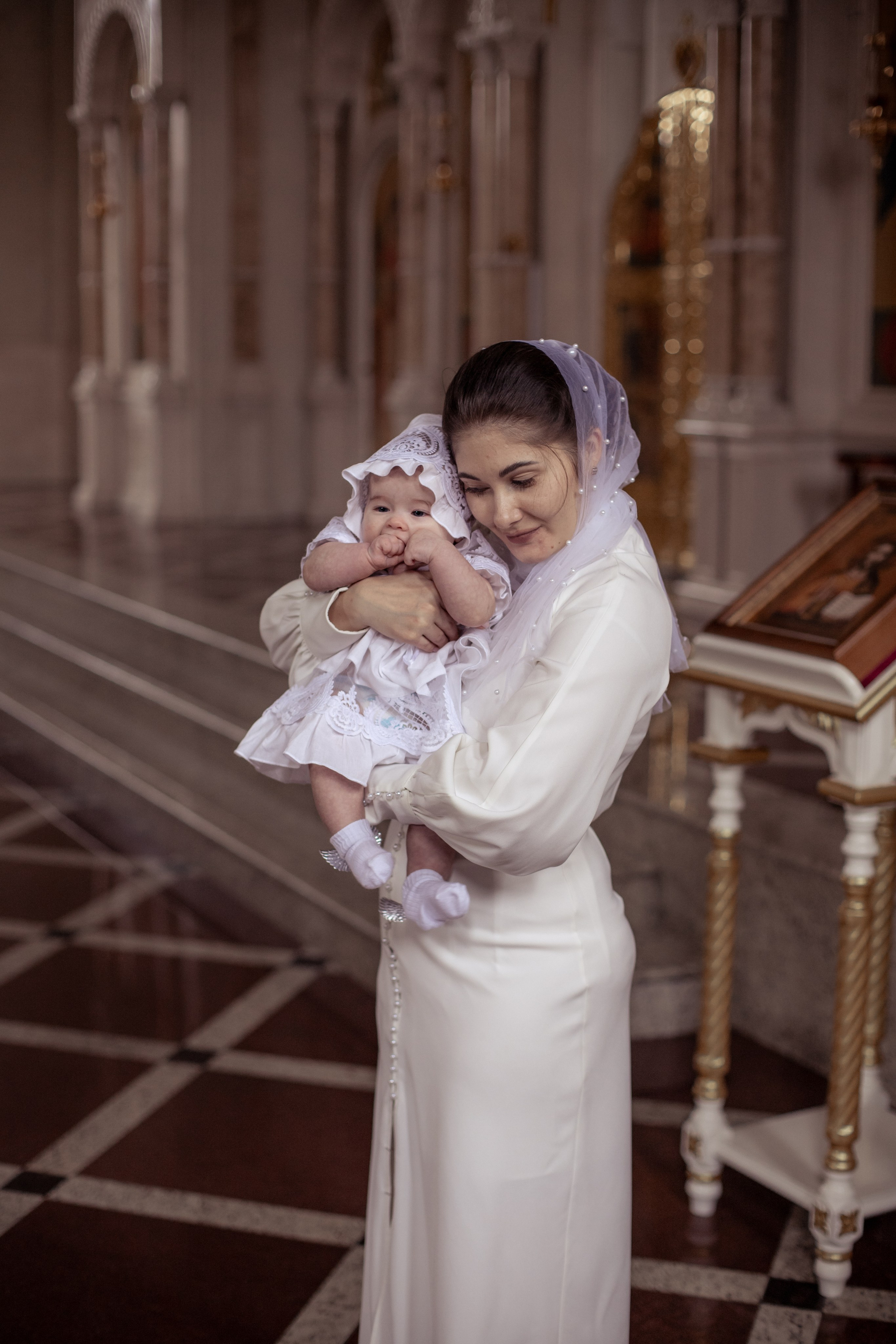 Таинство малышки Киры (храм Александра Невского п.Совхозный Славянск-на-Кубани). Фотограф в Северском районе| г. Краснодар Алена Заливчая