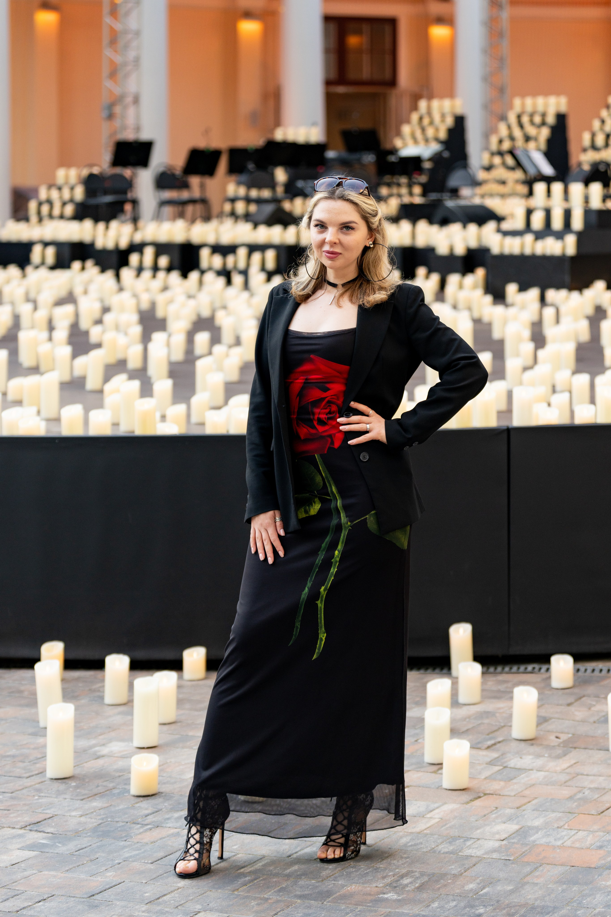 Симфонический оркестр Lumisfera при свечах. Фотограф Никита Комаров