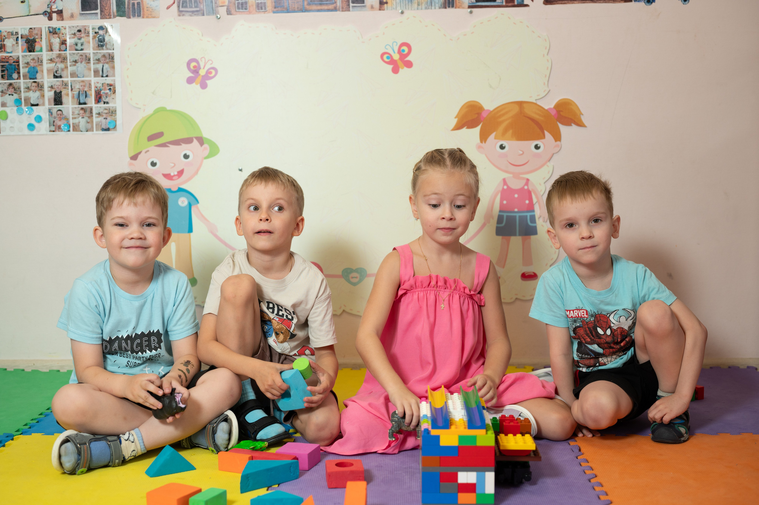 Группа «Затейники» съемка в садике. Фотограф новорожденных, семейный детский в Тюмени Татьяна Морозова