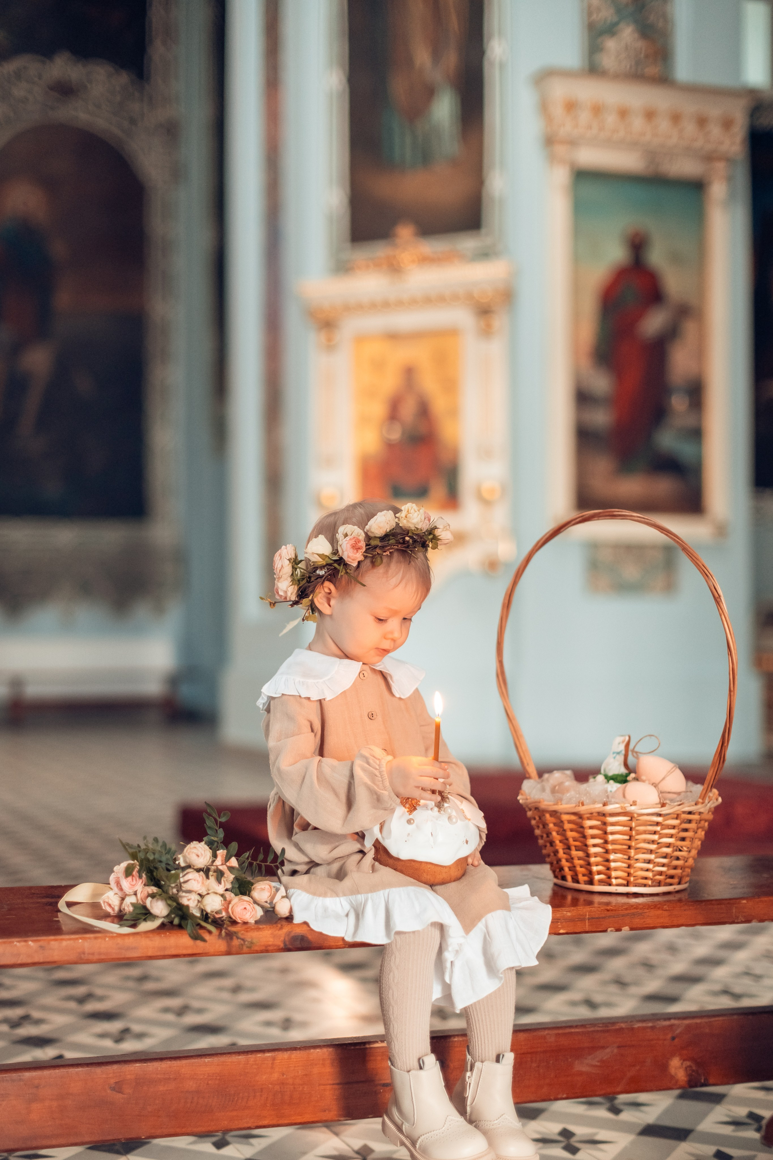 Пасхальная съёмка в Духосошественском соборе. Главная