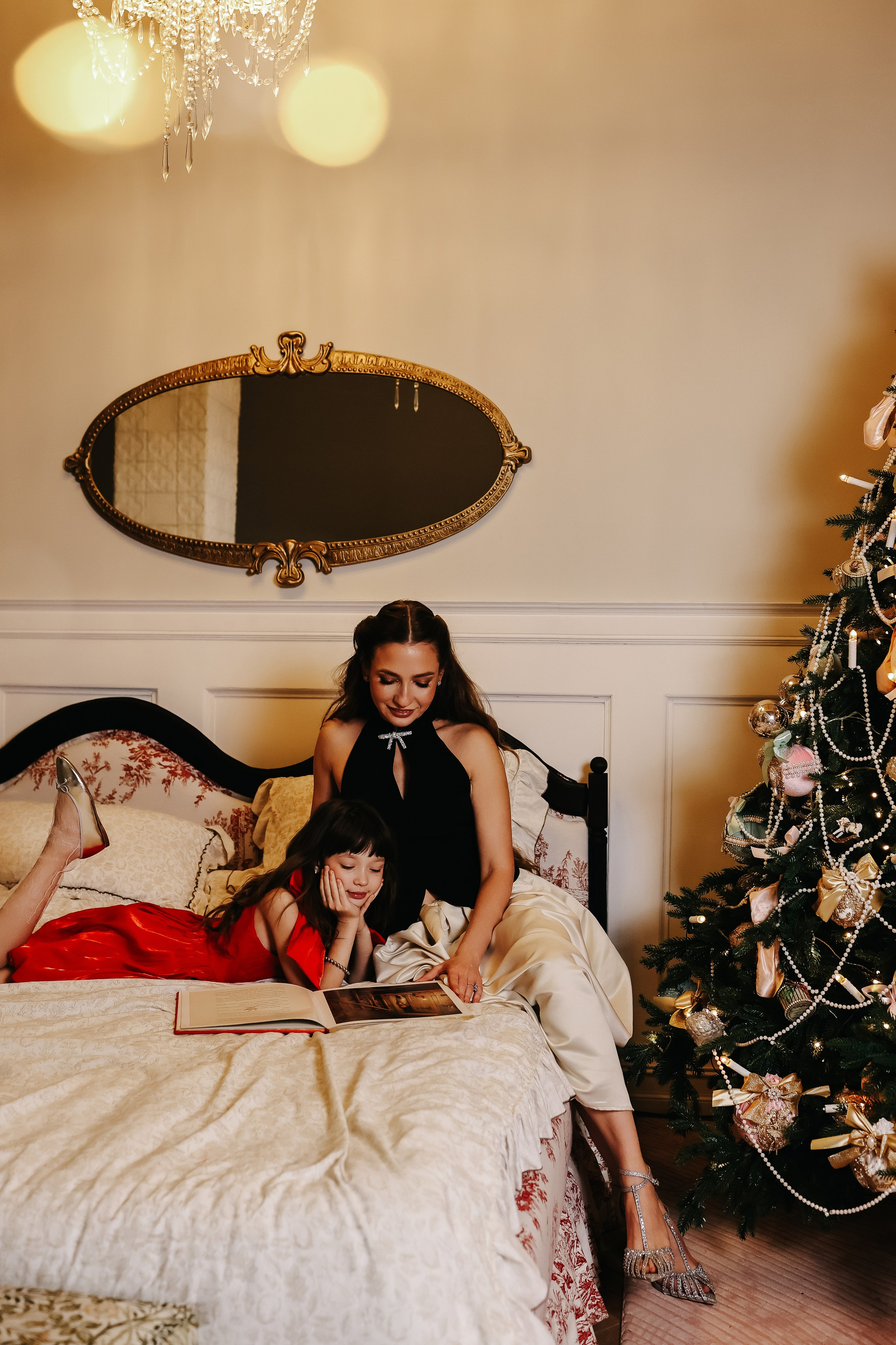 Новогодняя история Людмилы и Полины. Свадебный и семейный фотограф в Воронеже Ксения Воротникова