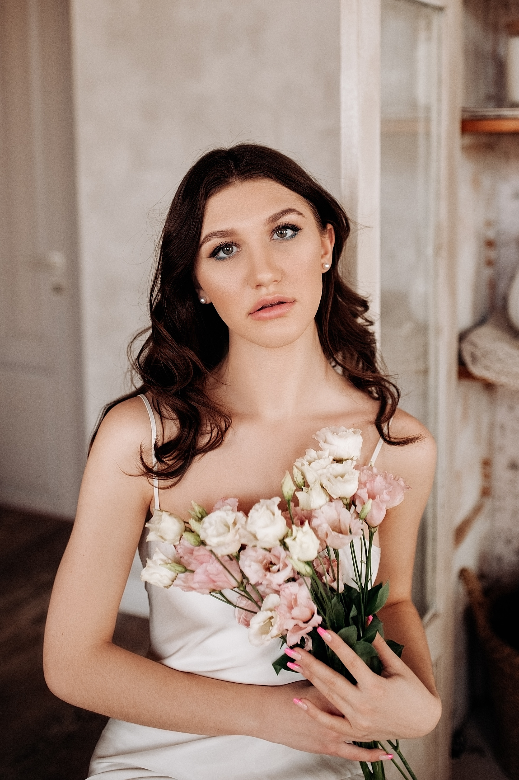 Мама и дочки. 8 марта. Главная