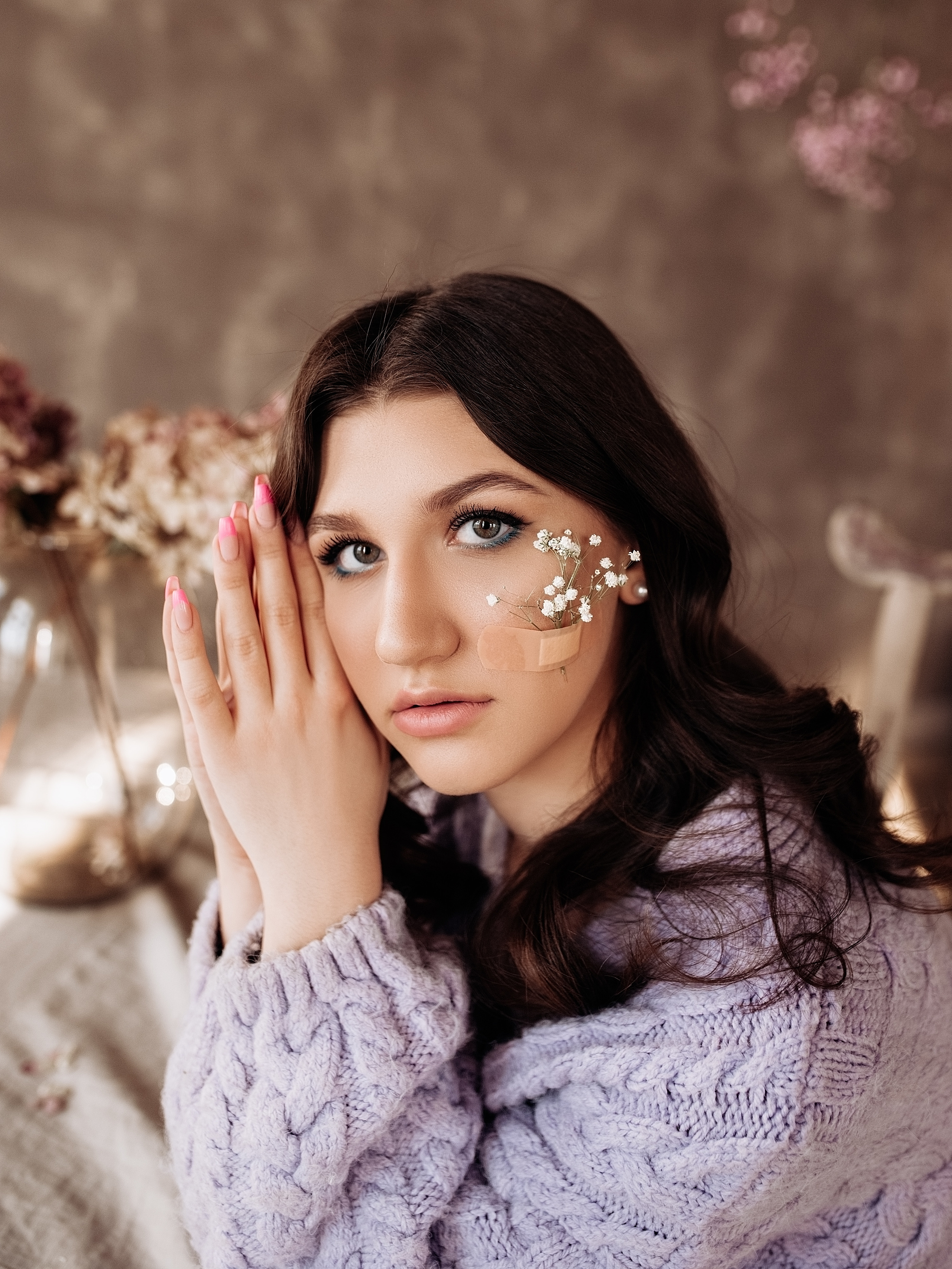 Мама и дочки. 8 марта. Главная