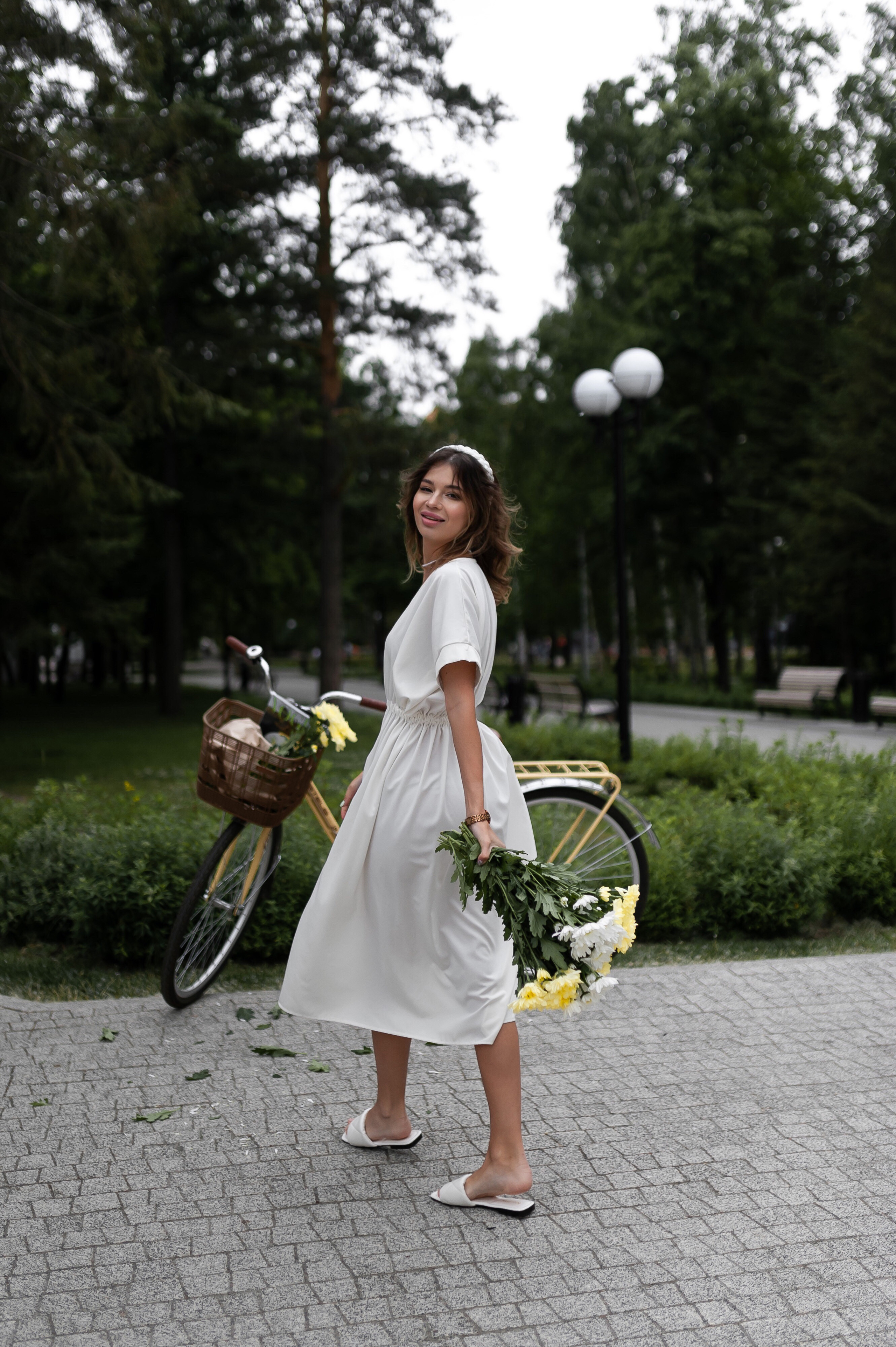 Татьяна. Съёмка в парке. Главная