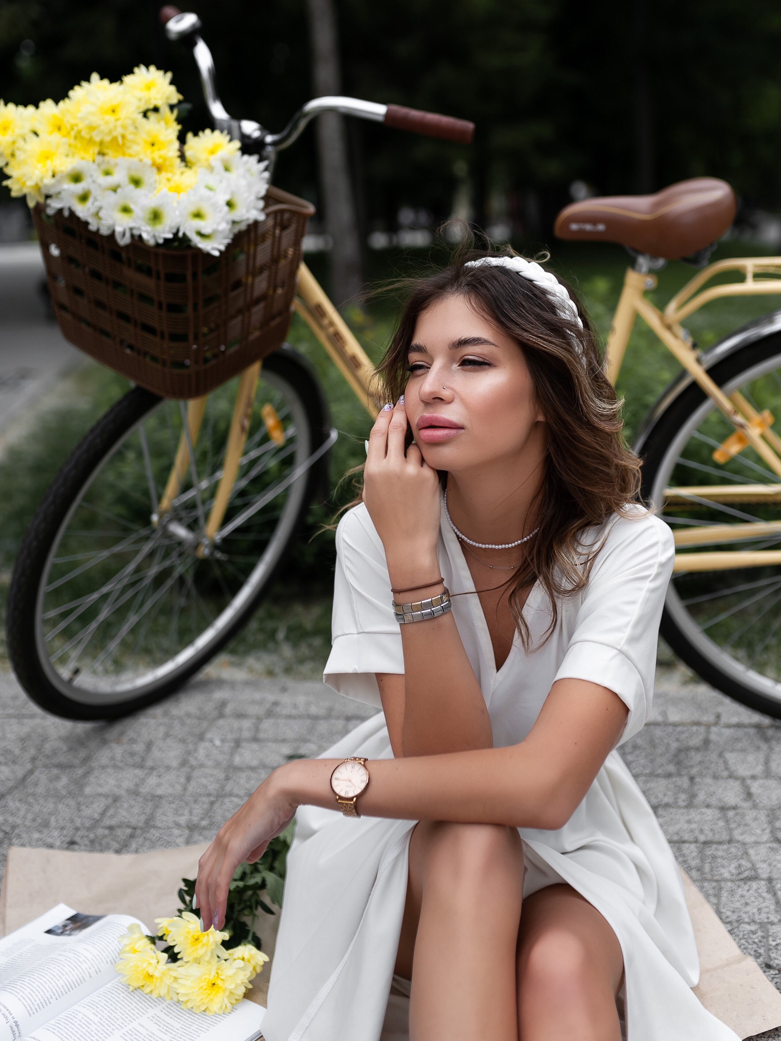 Татьяна. Съёмка в парке. Главная