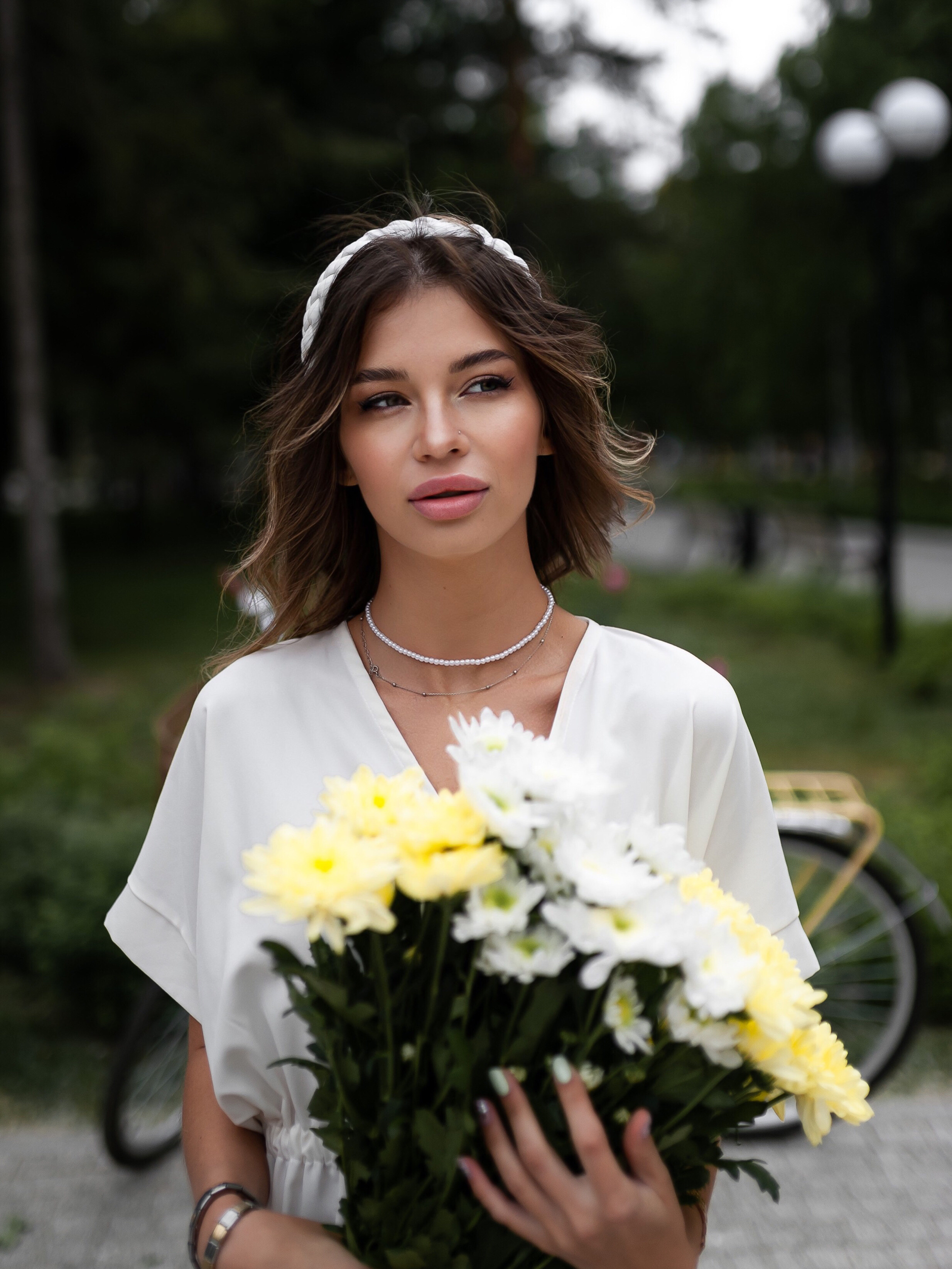 Татьяна. Съёмка в парке. Главная