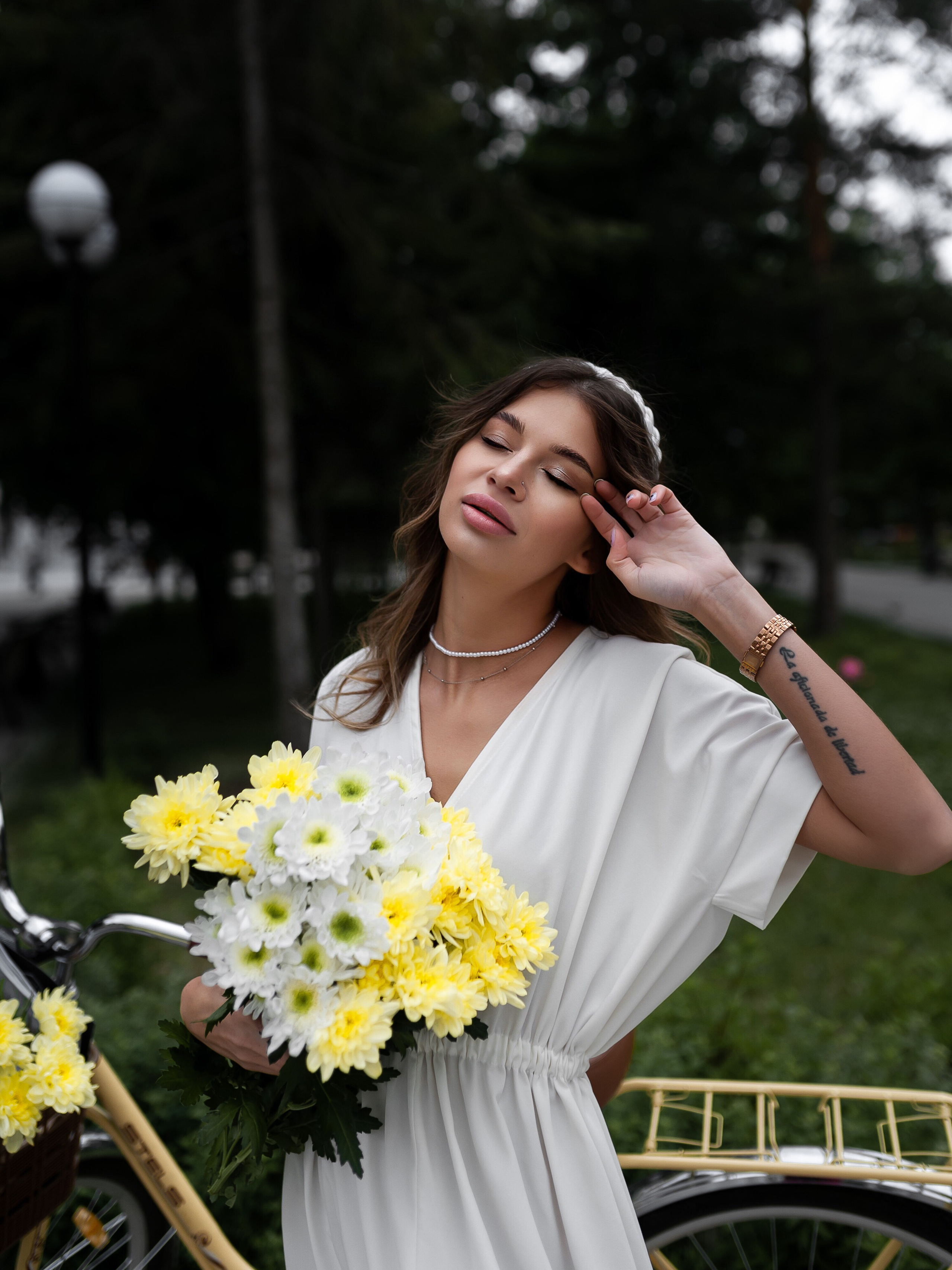 Татьяна. Съёмка в парке. Главная