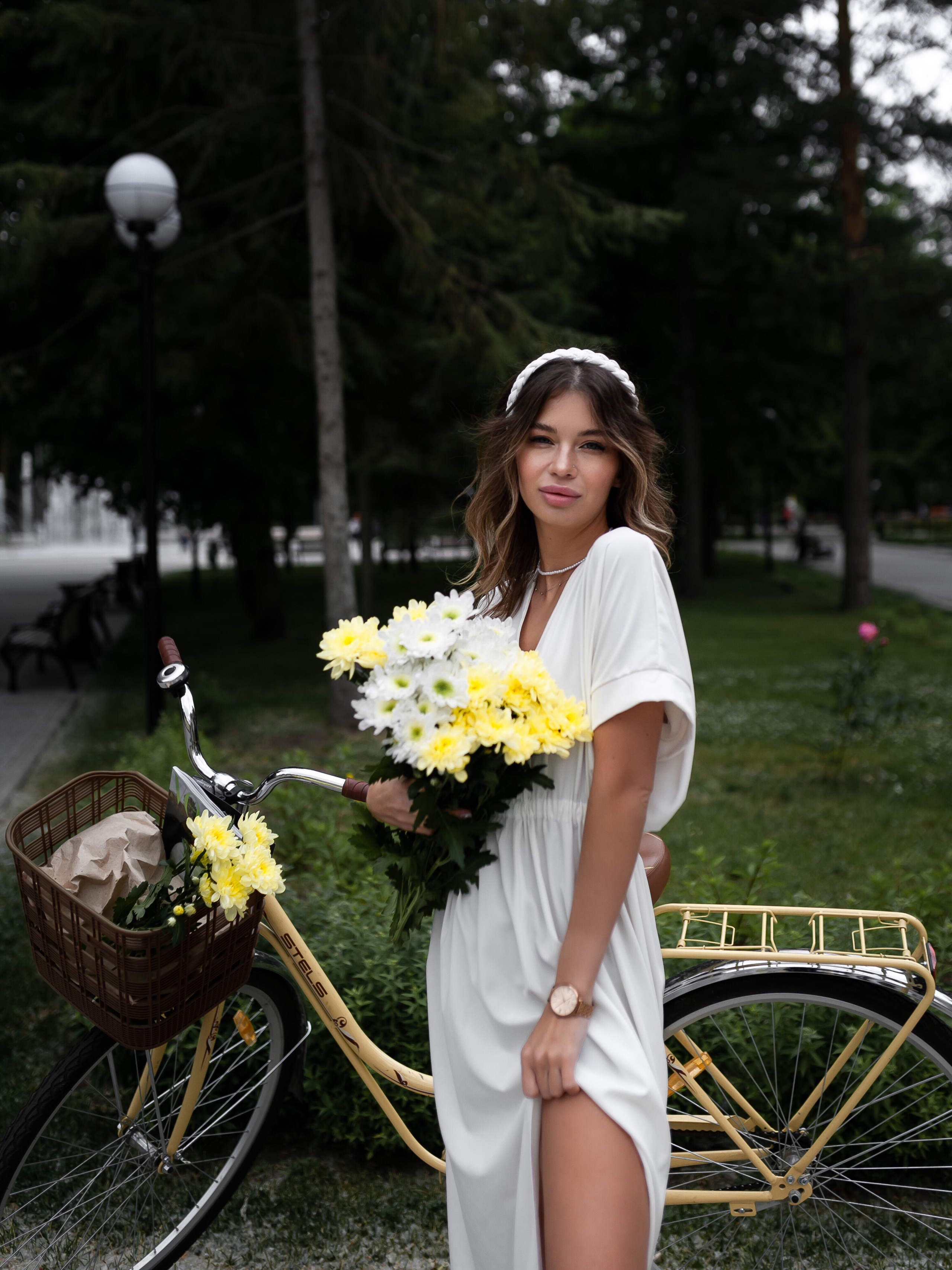 Татьяна. Съёмка в парке. Главная