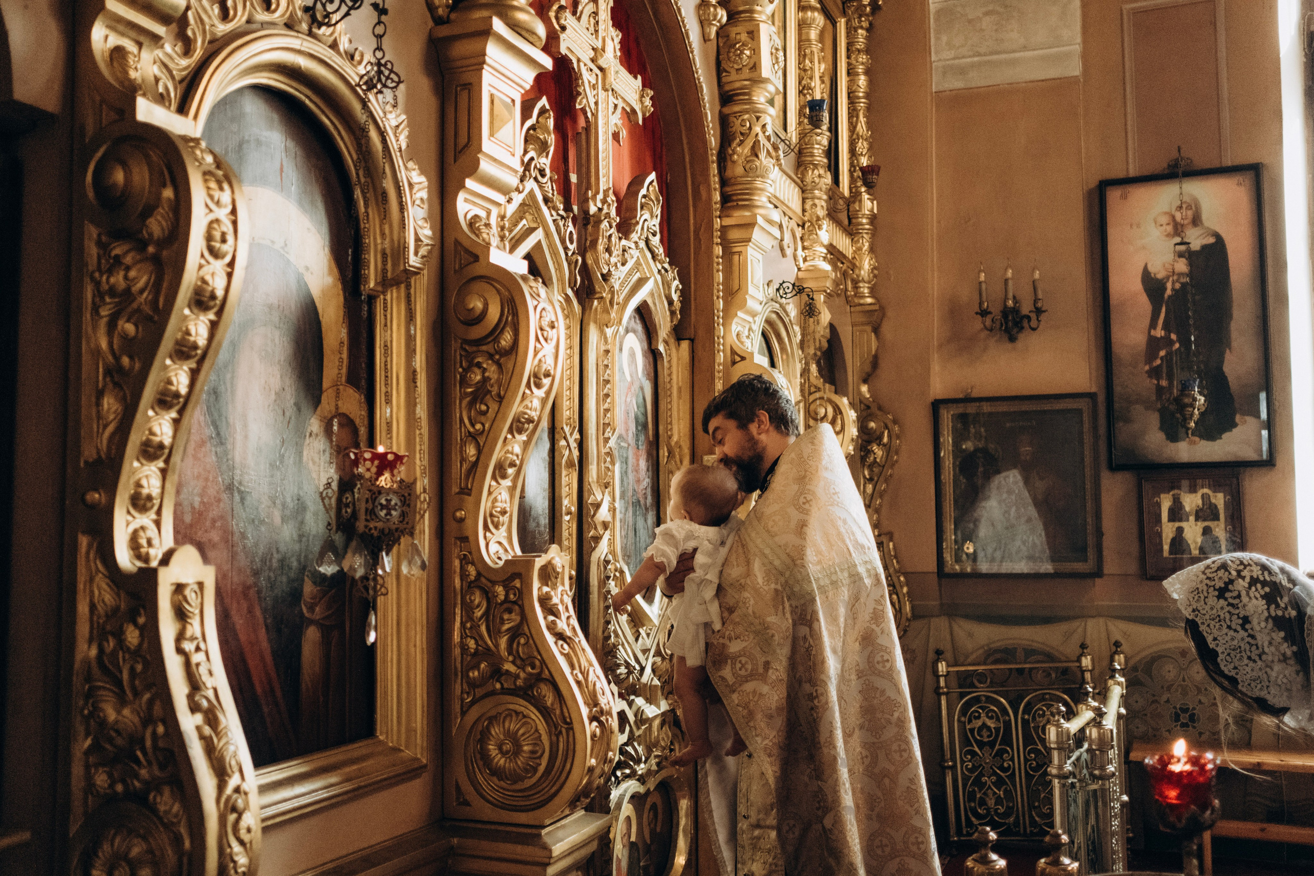 Крещение Александры. Главная