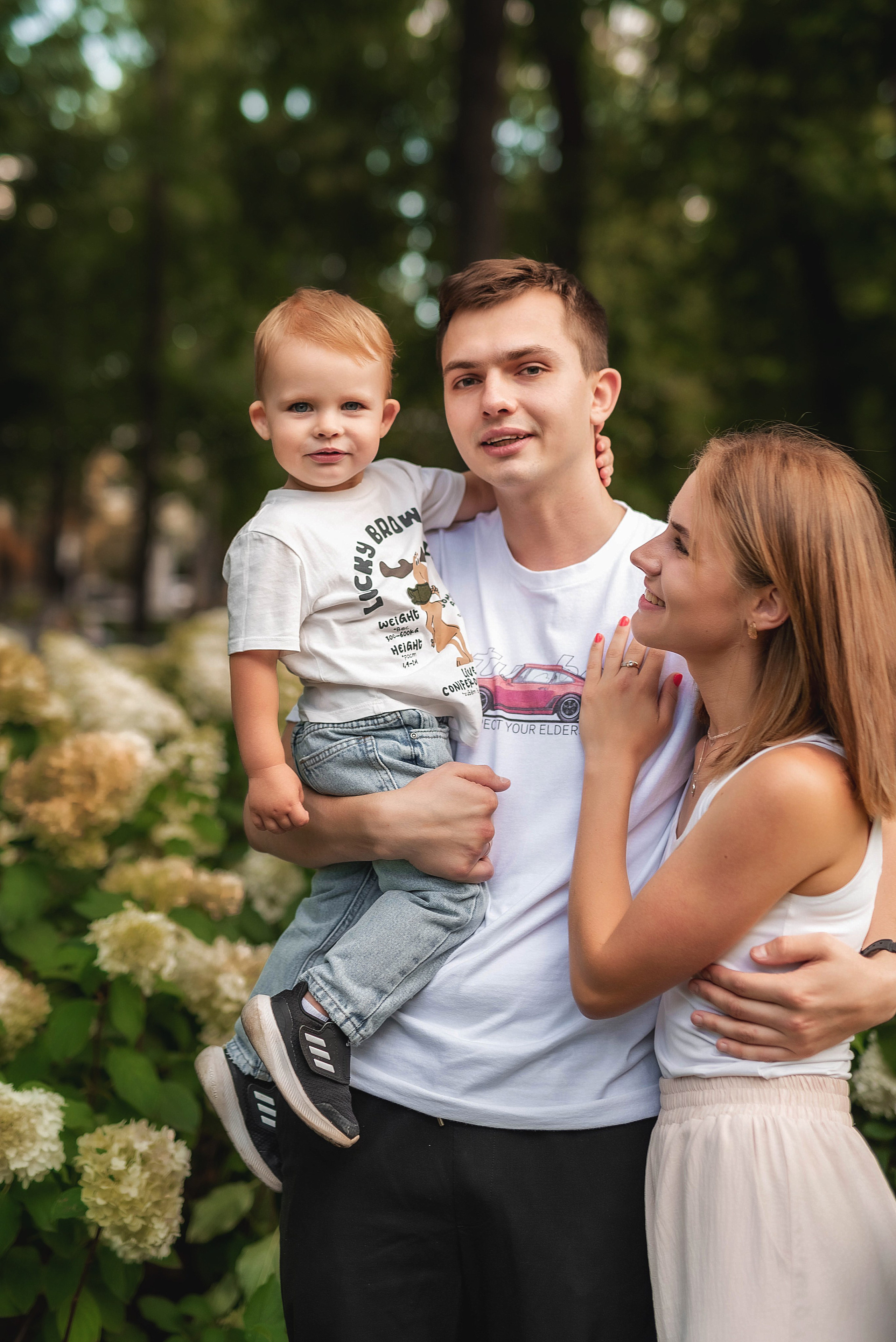 Семейная фотосессия в парке. Семейный, детский фотограф в Воронеже Анна Никитина