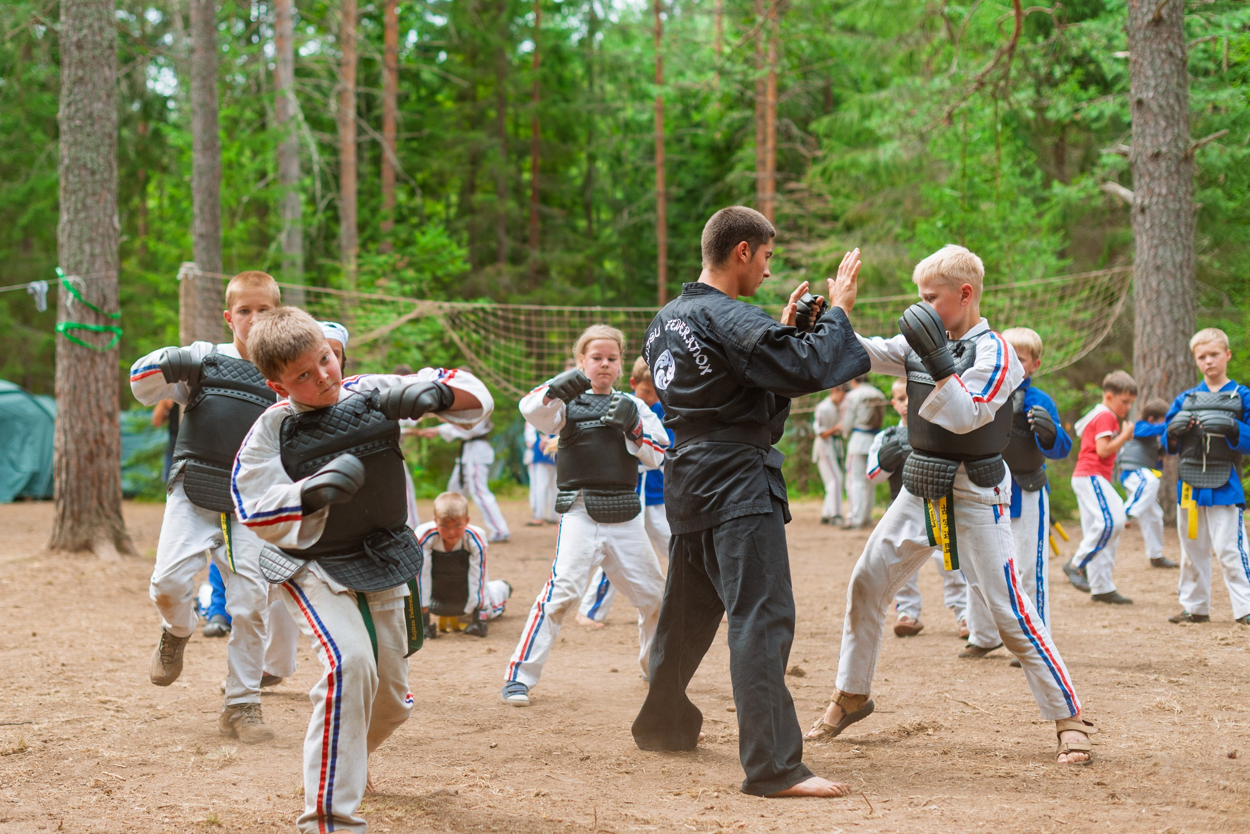 Летние тренировочные боры Школы Боевых Искусств «МОН», Валдай 2011 г. тренировки