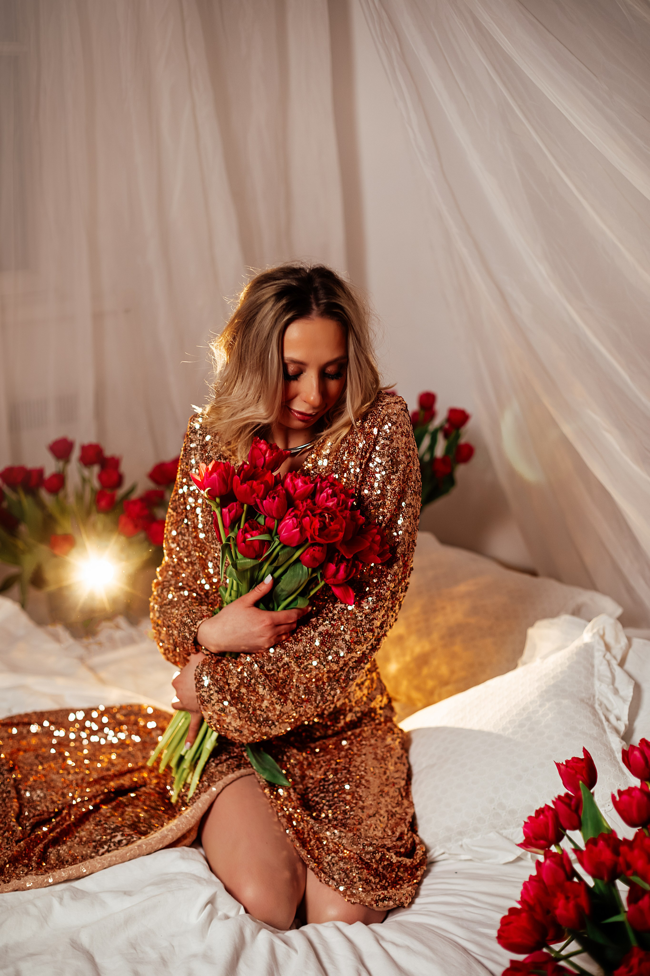 Фотосессия с тюльпанами. Https://malovafoto.ru