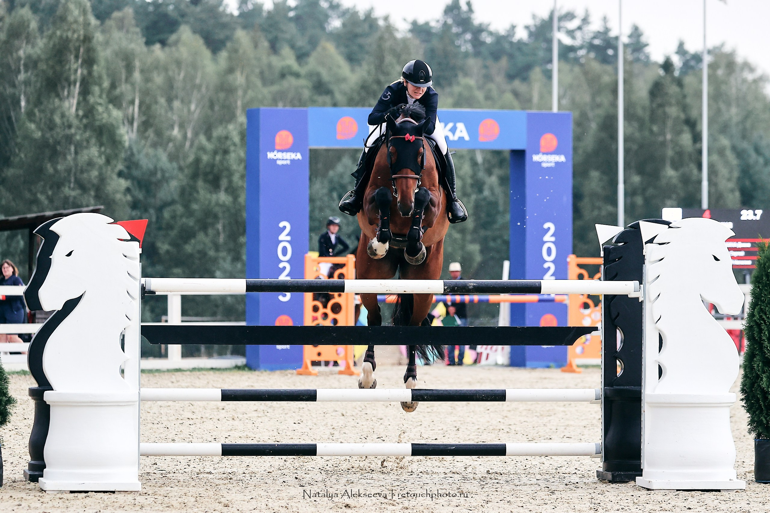 Лично-Командный ЧР по конкуру, КСК Horseka | 08'2023. Репортажный фотограф и ретушер в Москве Наталья Алексеева