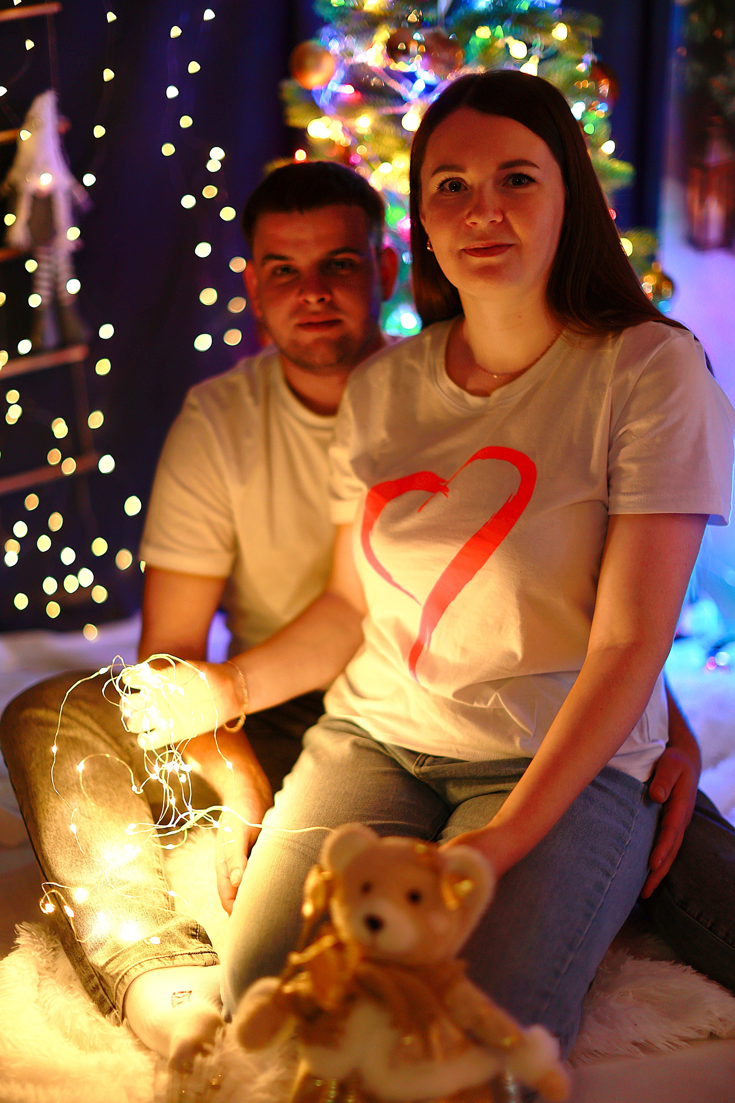 Новогодняя семья. Фотолаборатория Ваниль