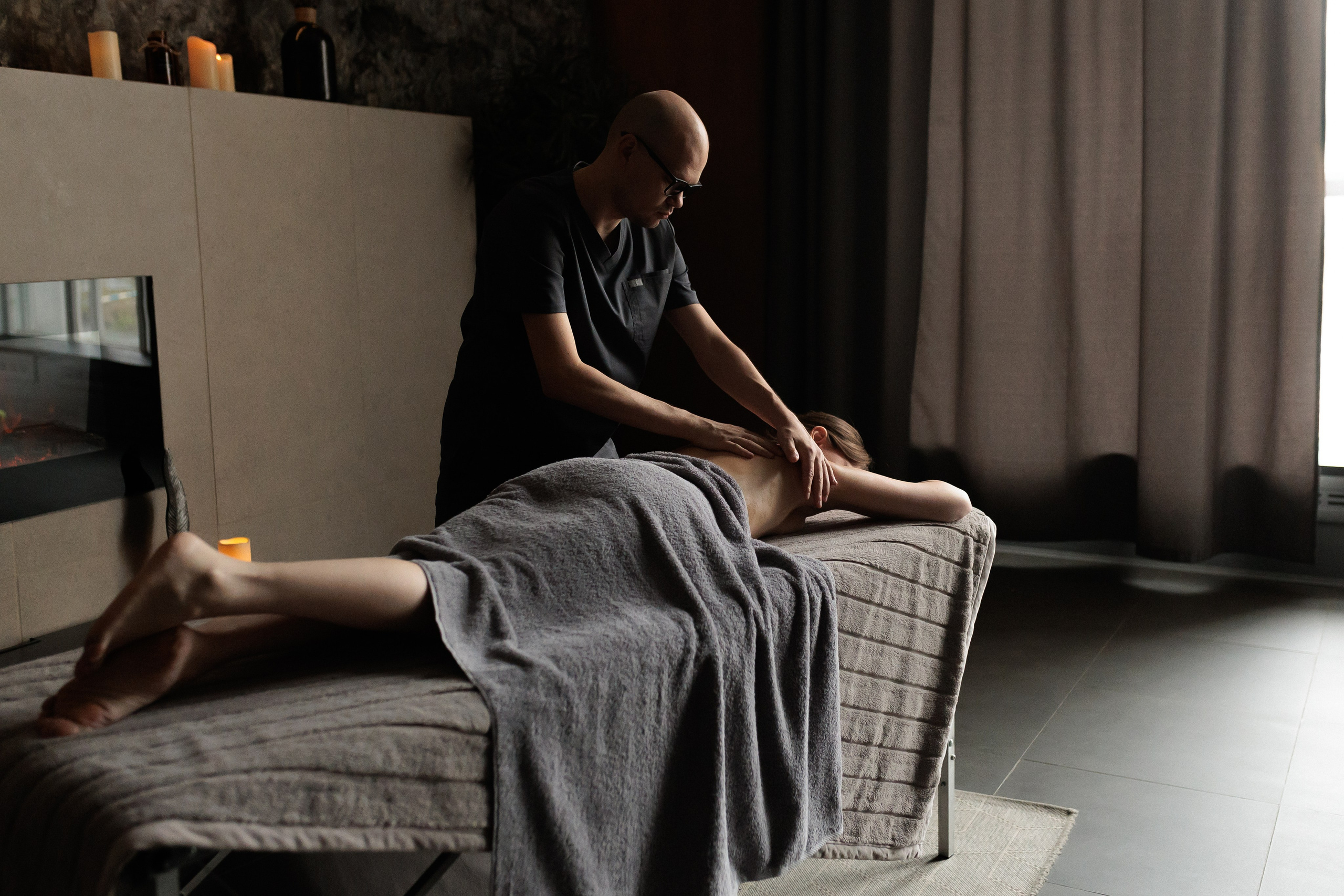 Владимир — контент для массажиста. Фотограф в Москве Наталья Спиридонова