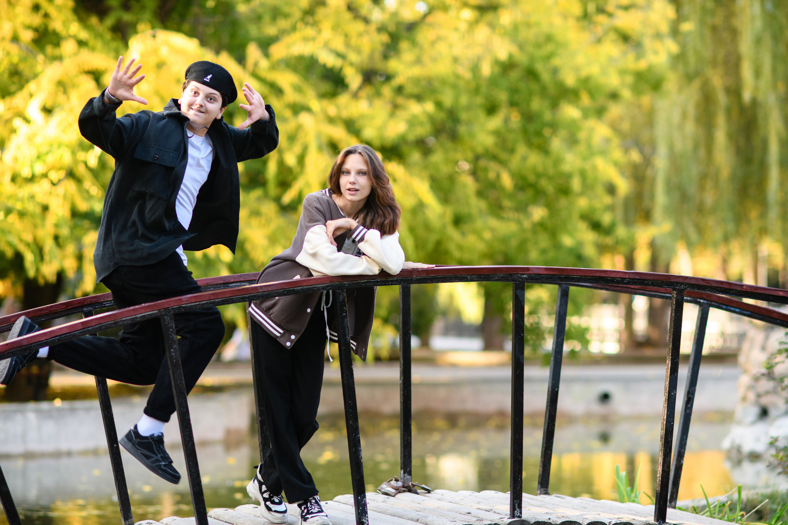 Осенняя прогулка 9 класс. Фотограф Ирина Сахарчук Выпускные альбомы для детского сада и школы