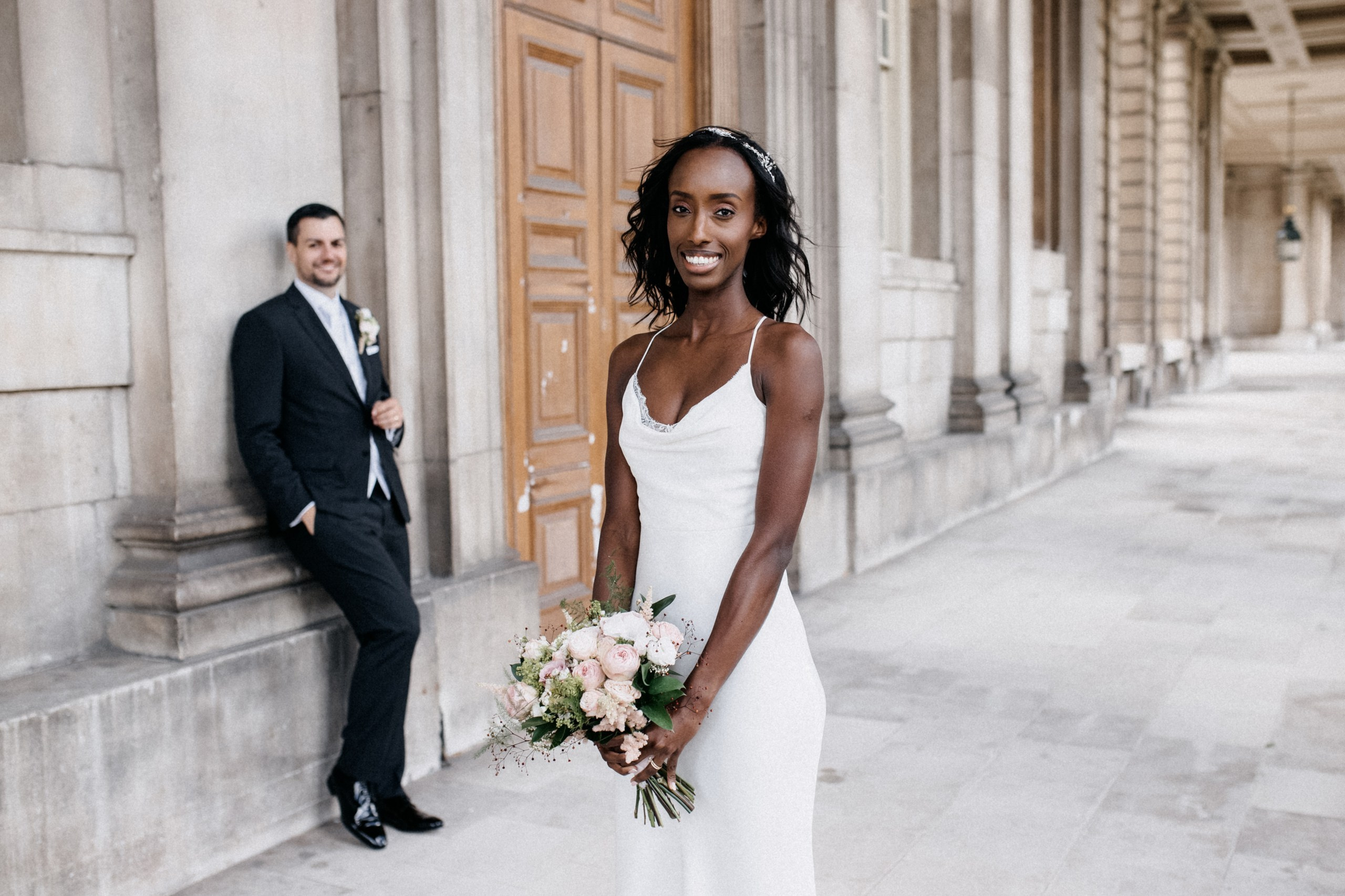 Denise & Tobias at The Old Brewery, Greenwich. Moments Catchers — Wedding Photography & Video Duo in London