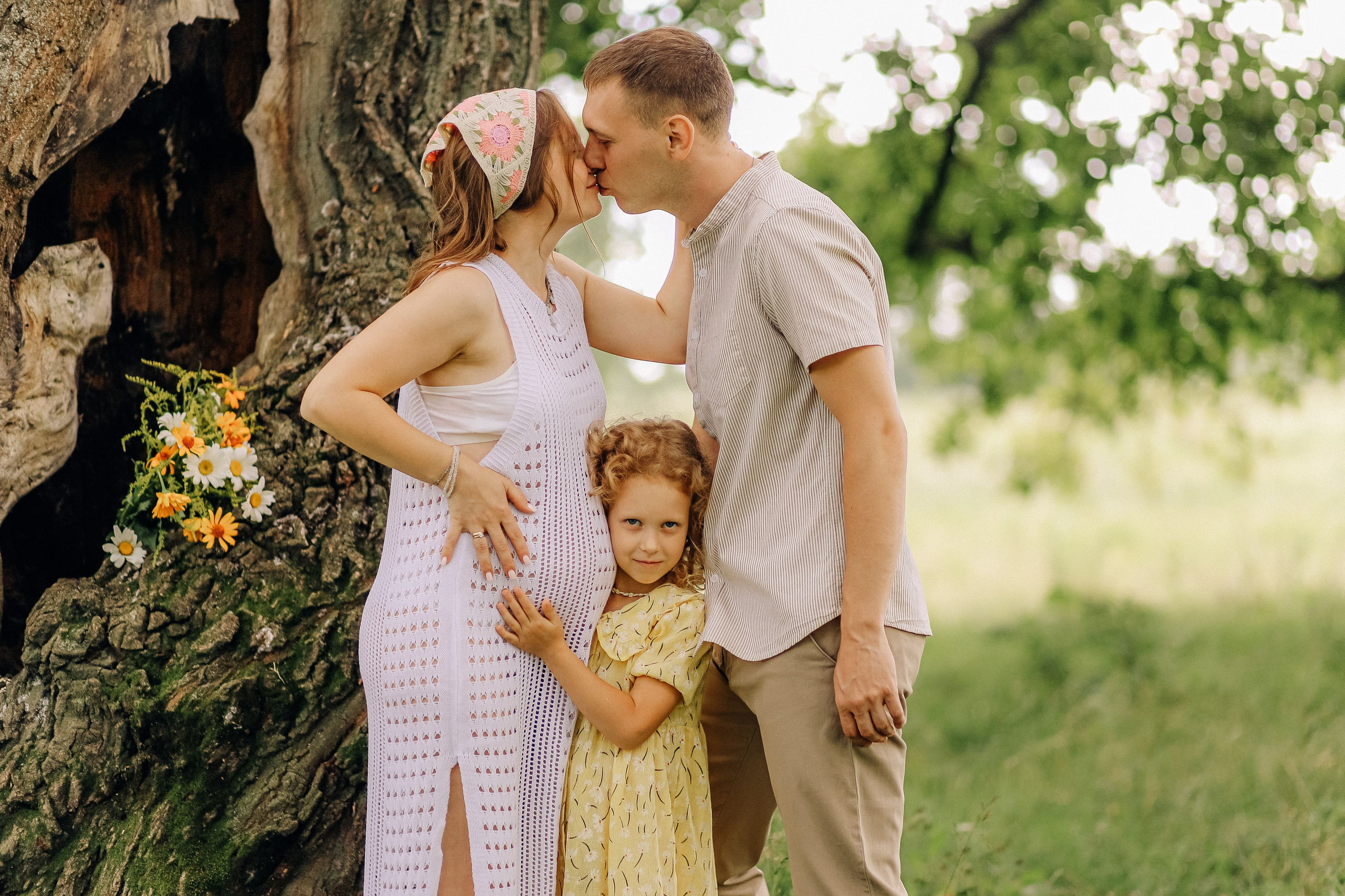 Кристина, Андрей и Вика. Семейный фотограф Юлия Тиева