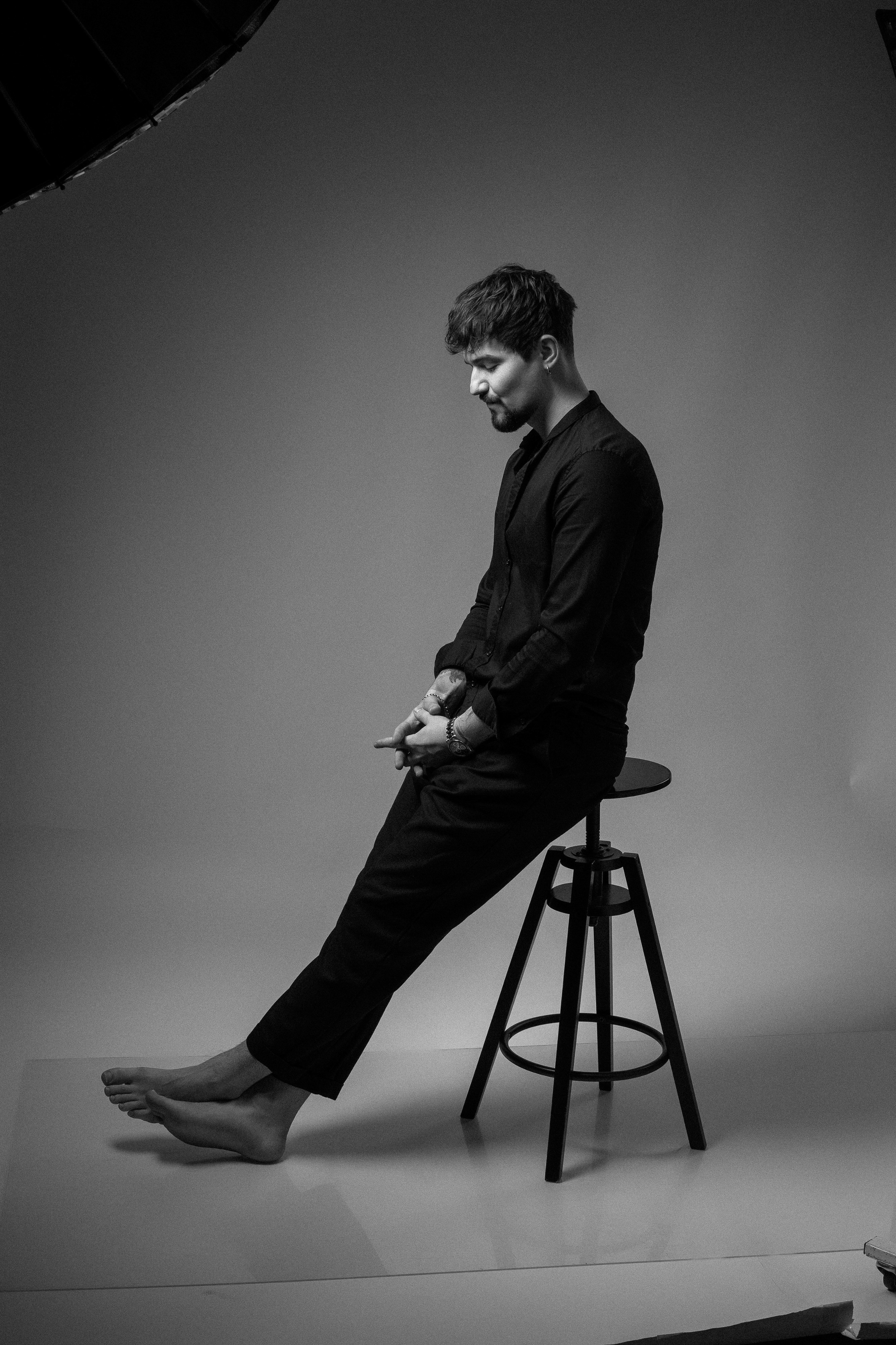 Hot barber. Portrait photographer in Minsk Slava Potalakh