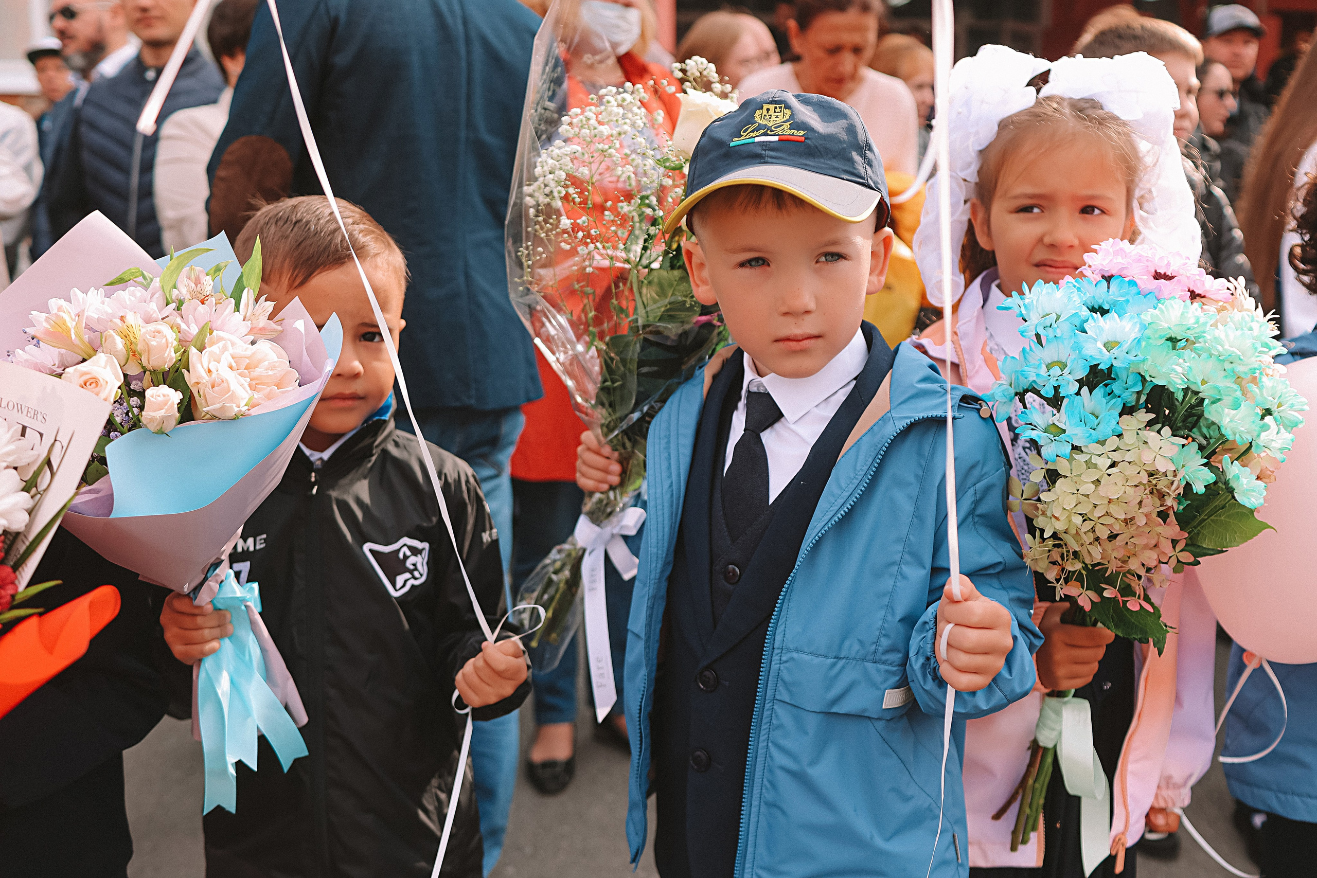 1 сентября линейка+кл час+портреты. Семейный фотограф Тюмень, фотограф на роды Салмина Мария