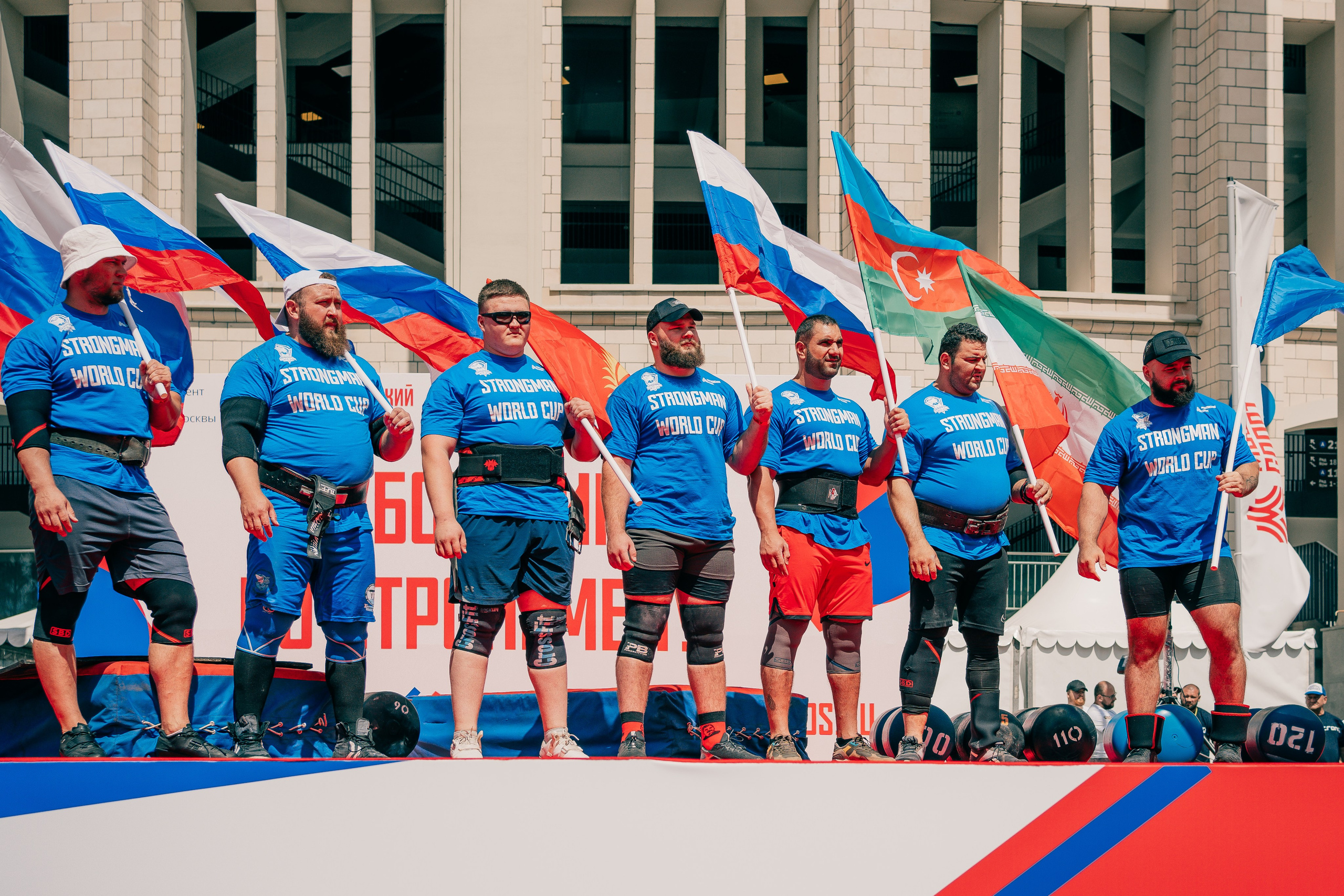 Съемка «Strongman World Cup»
