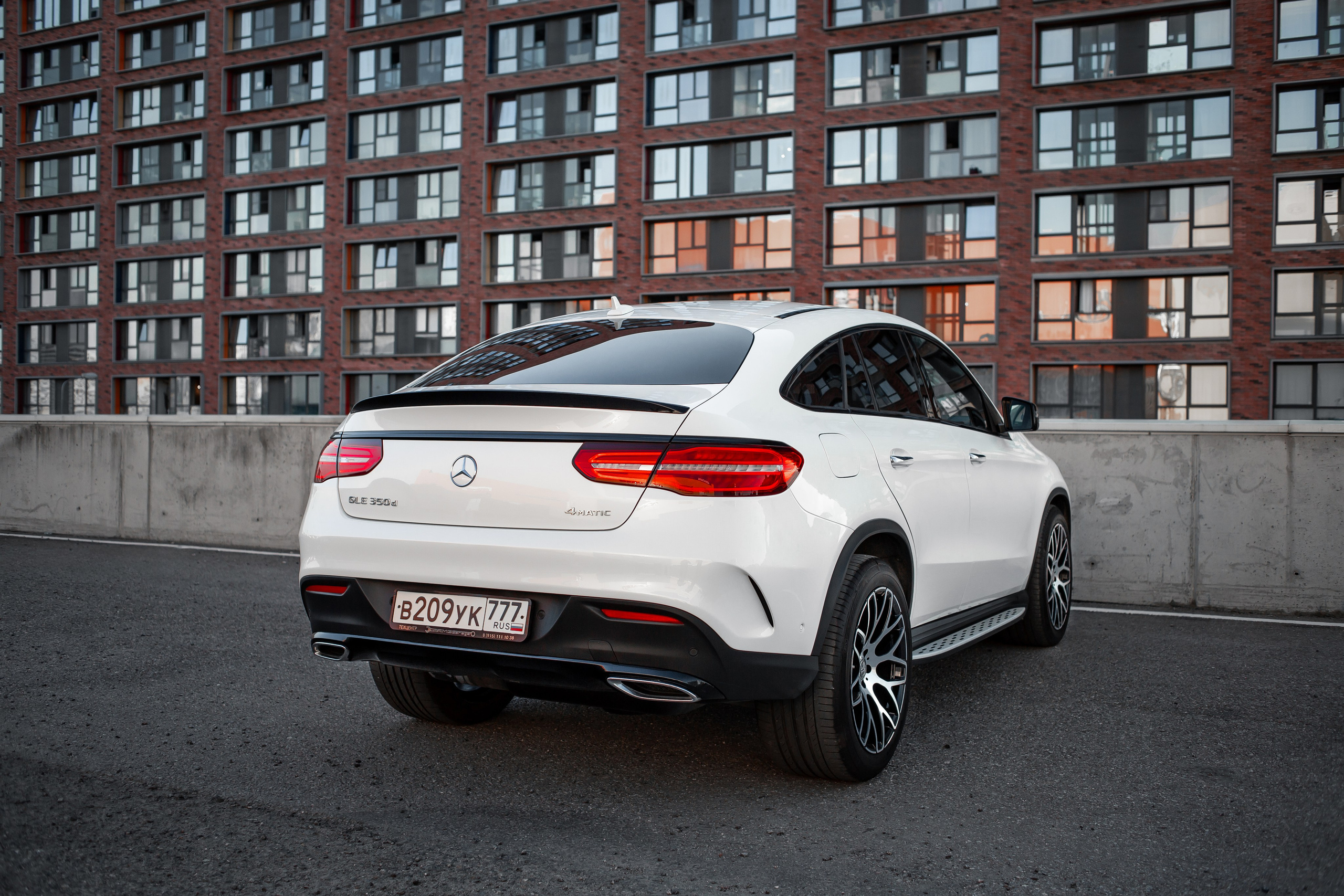 Mercedes-Benz GLE 350d. Автомобильный фотограф в Москве Андрей Емельянов