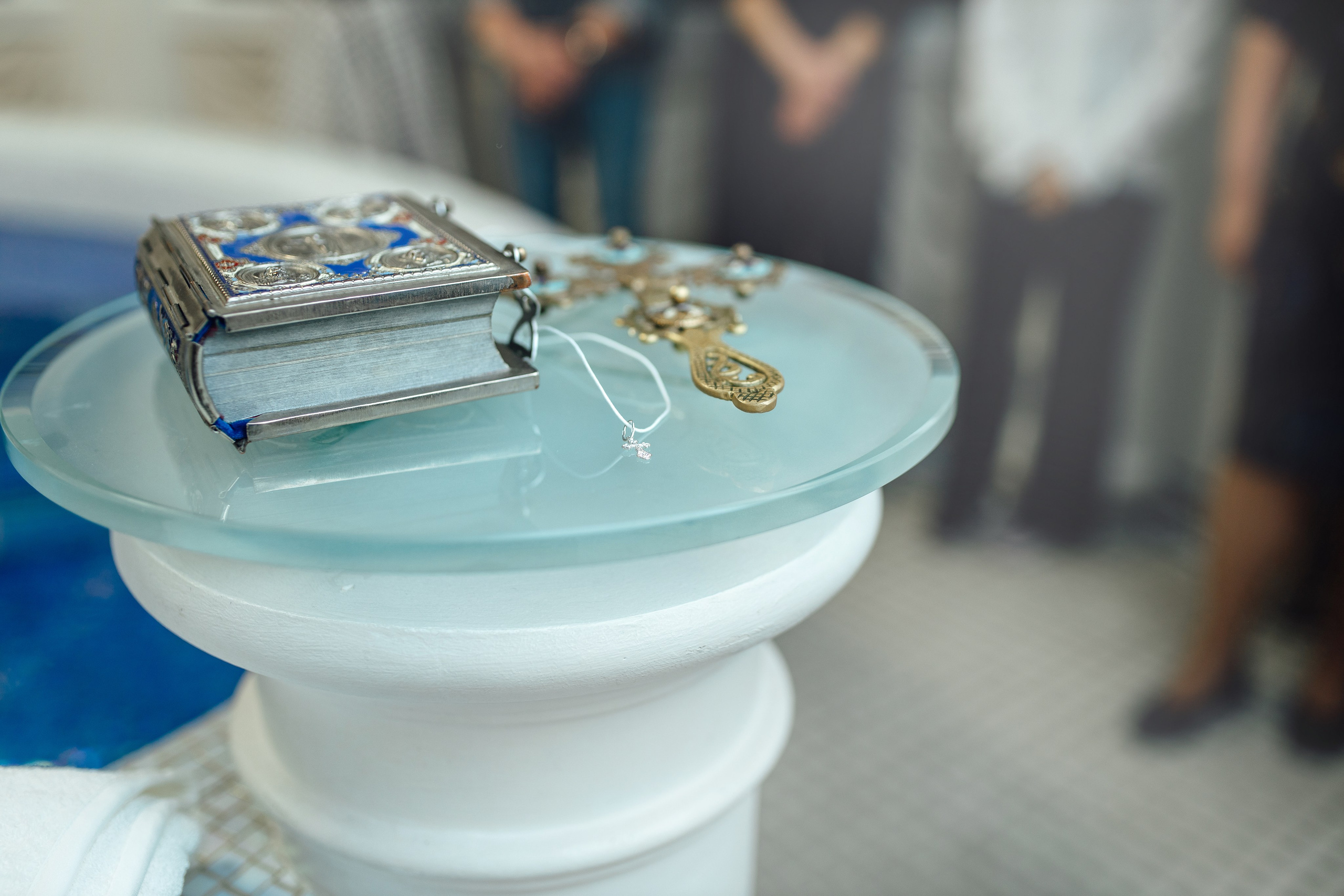 Таинство крещения Софии, апрель 2024