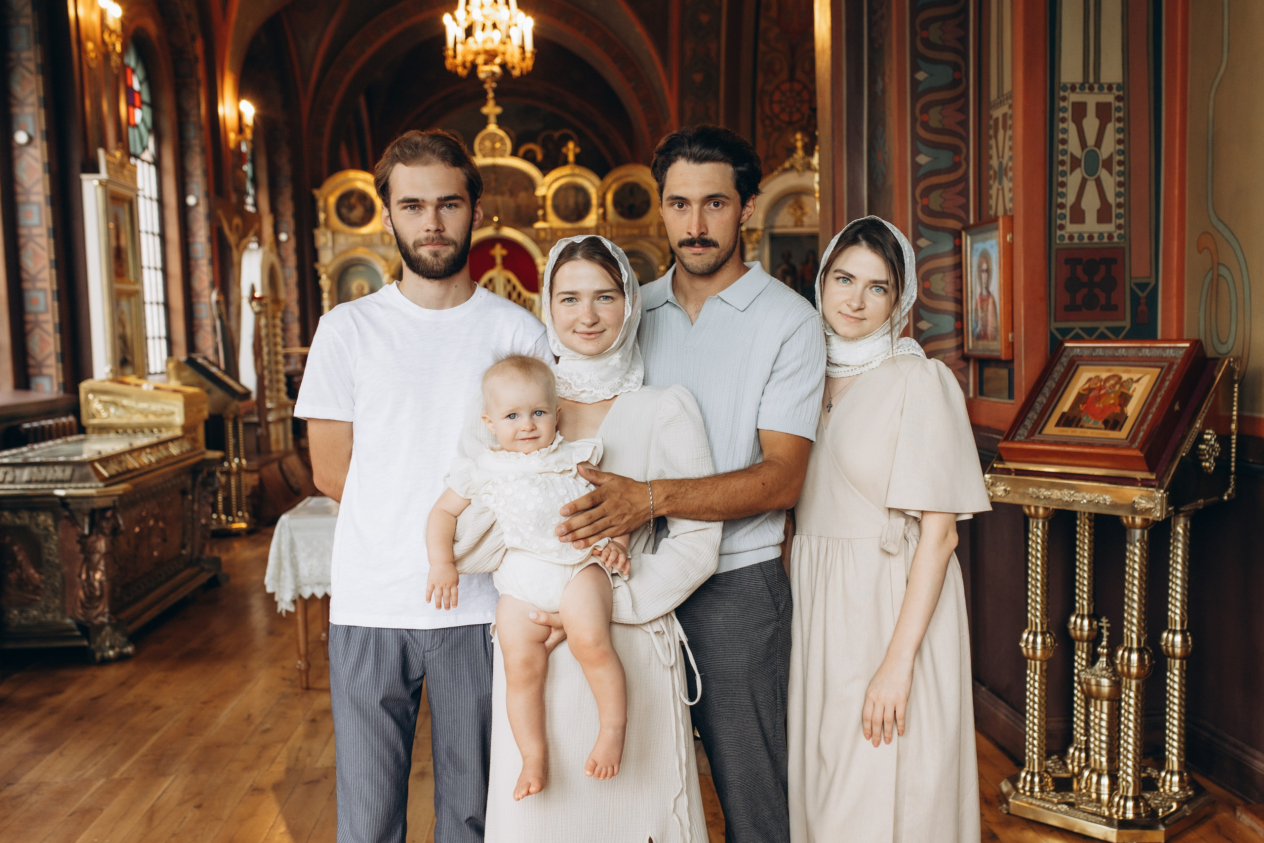 Крещение Марии и Валерии. Семейный фотограф в Краснодаре Виктория Кокоулина