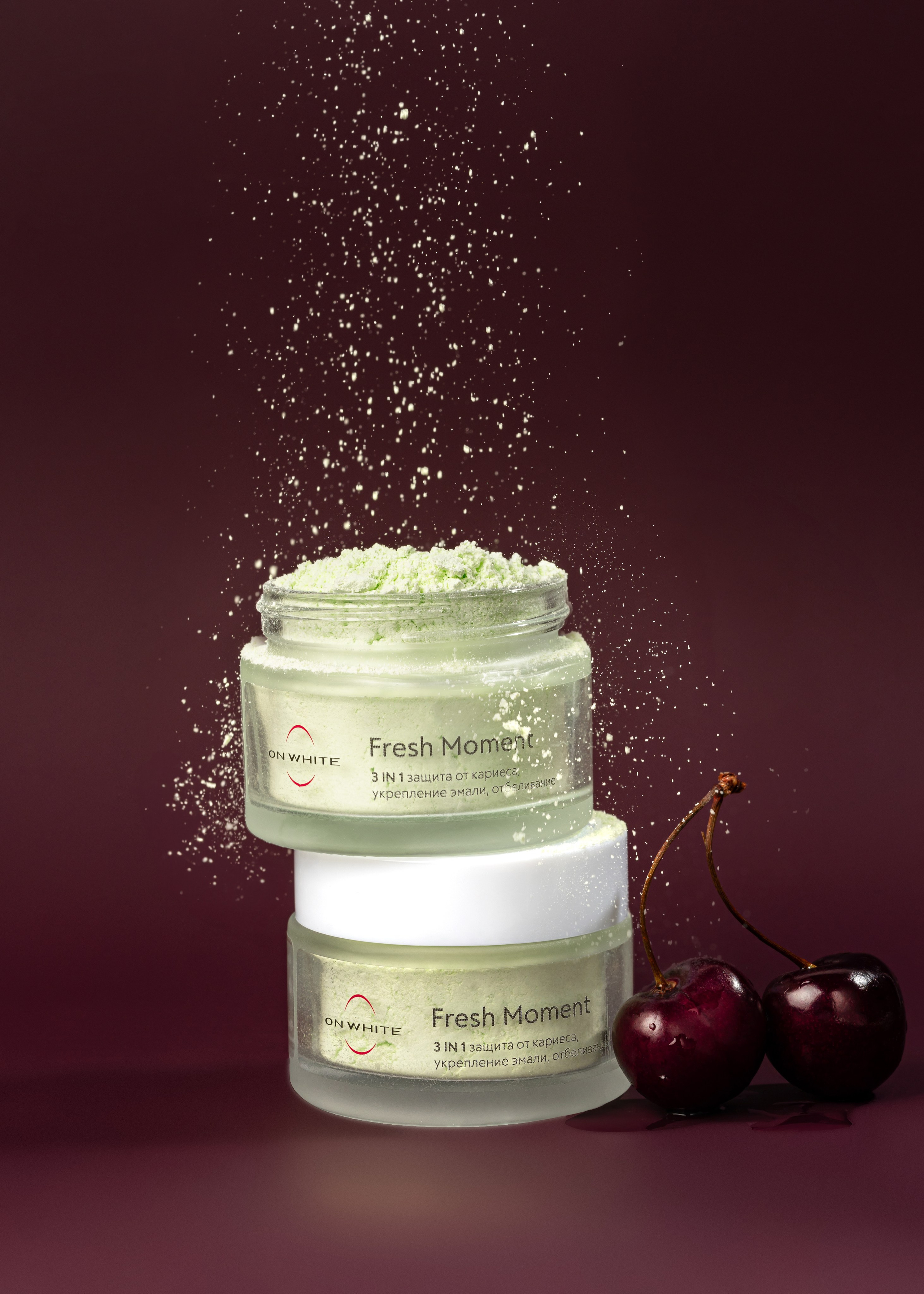 On White зубной порошок и мусс. Екатерина Лементуева фуд-фотограф, предметный фотограф, Новосибирск