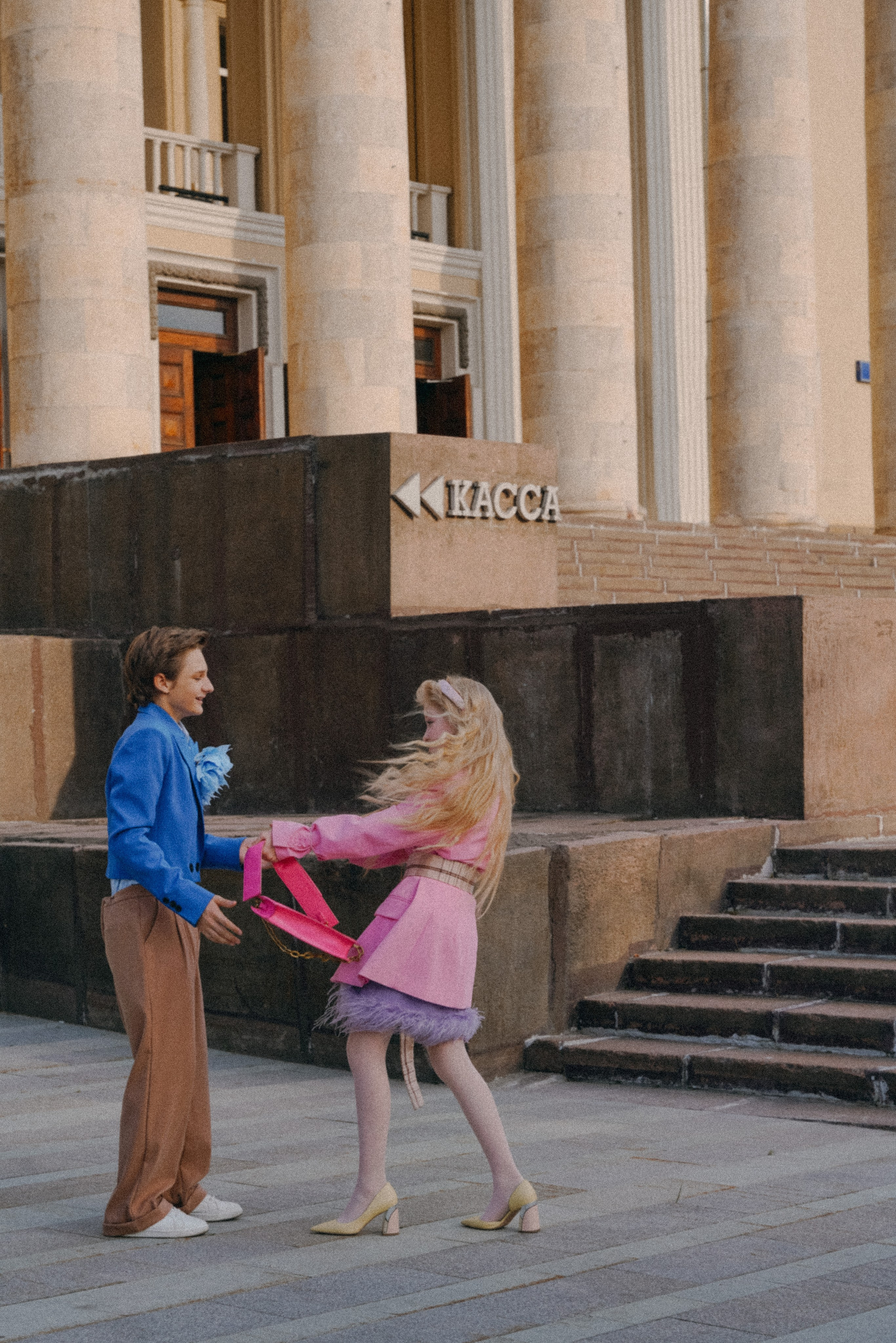 Стиляги у дворца на Яузе. Валерия Никишина