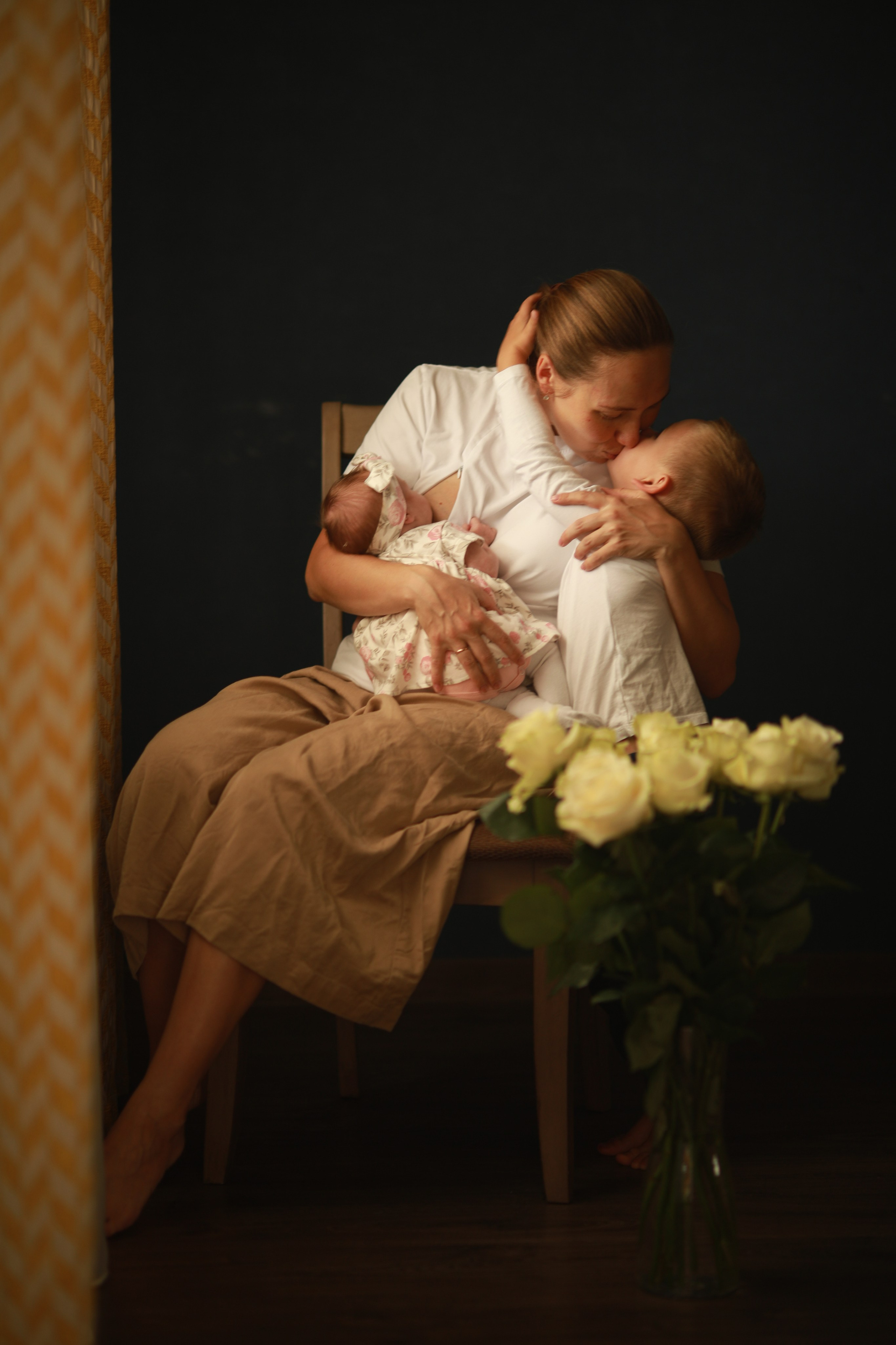 Первые объятия. Фотограф Юлия Рязанова Москва семейный и детский