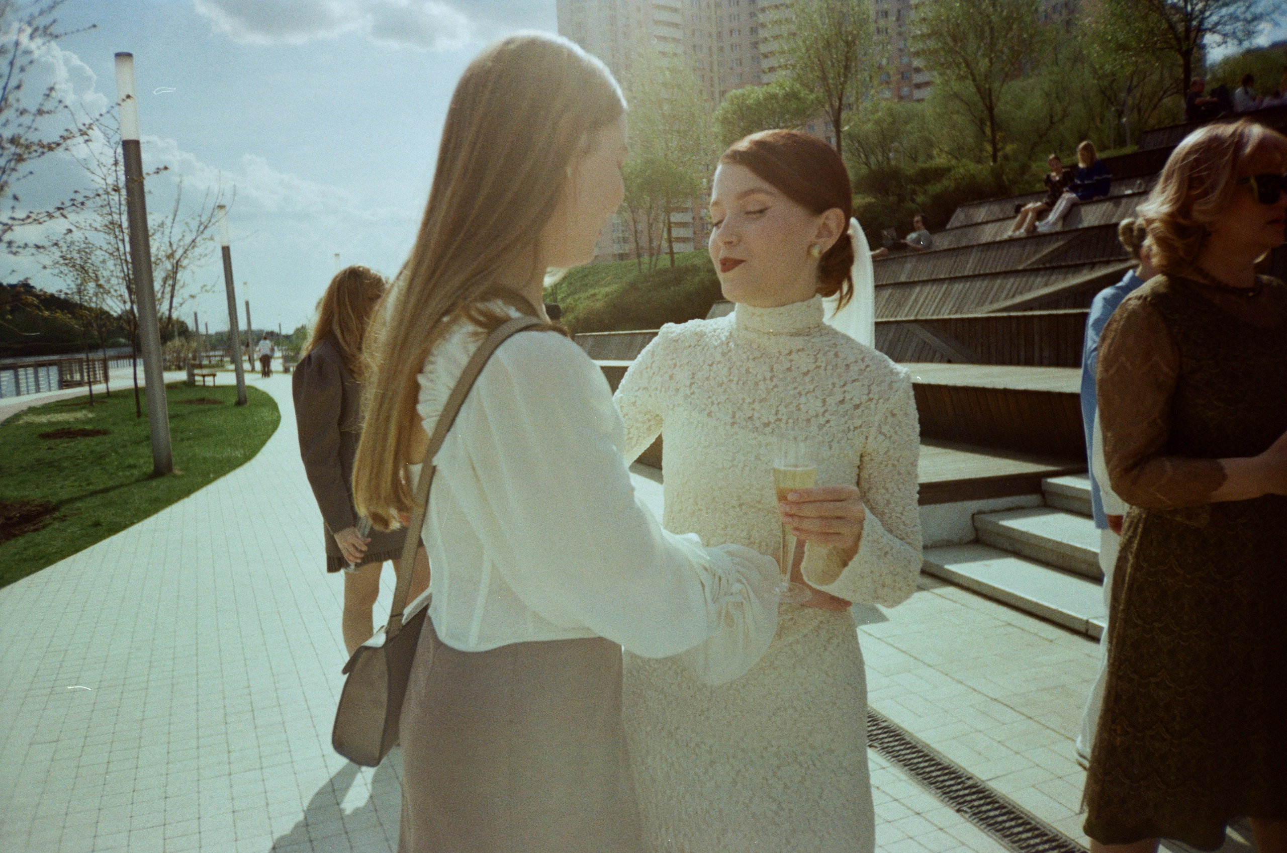 Свадебный день Оли и Никиты🤍 плёнка. Фотограф|Москва — Агбаш Лера