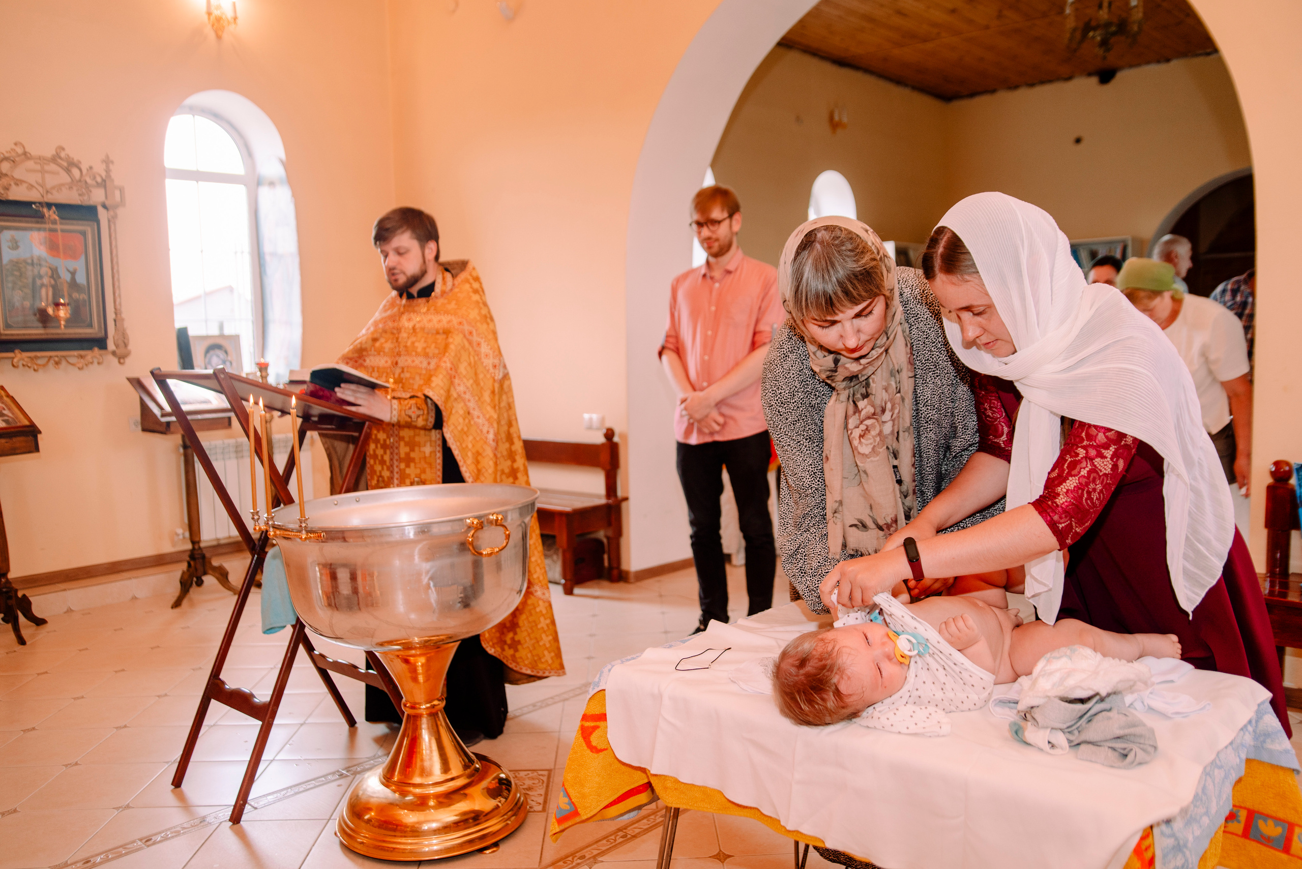 Крещение Матвея. Семейный и свадебный фотограф в Рязани Лиза Голованова