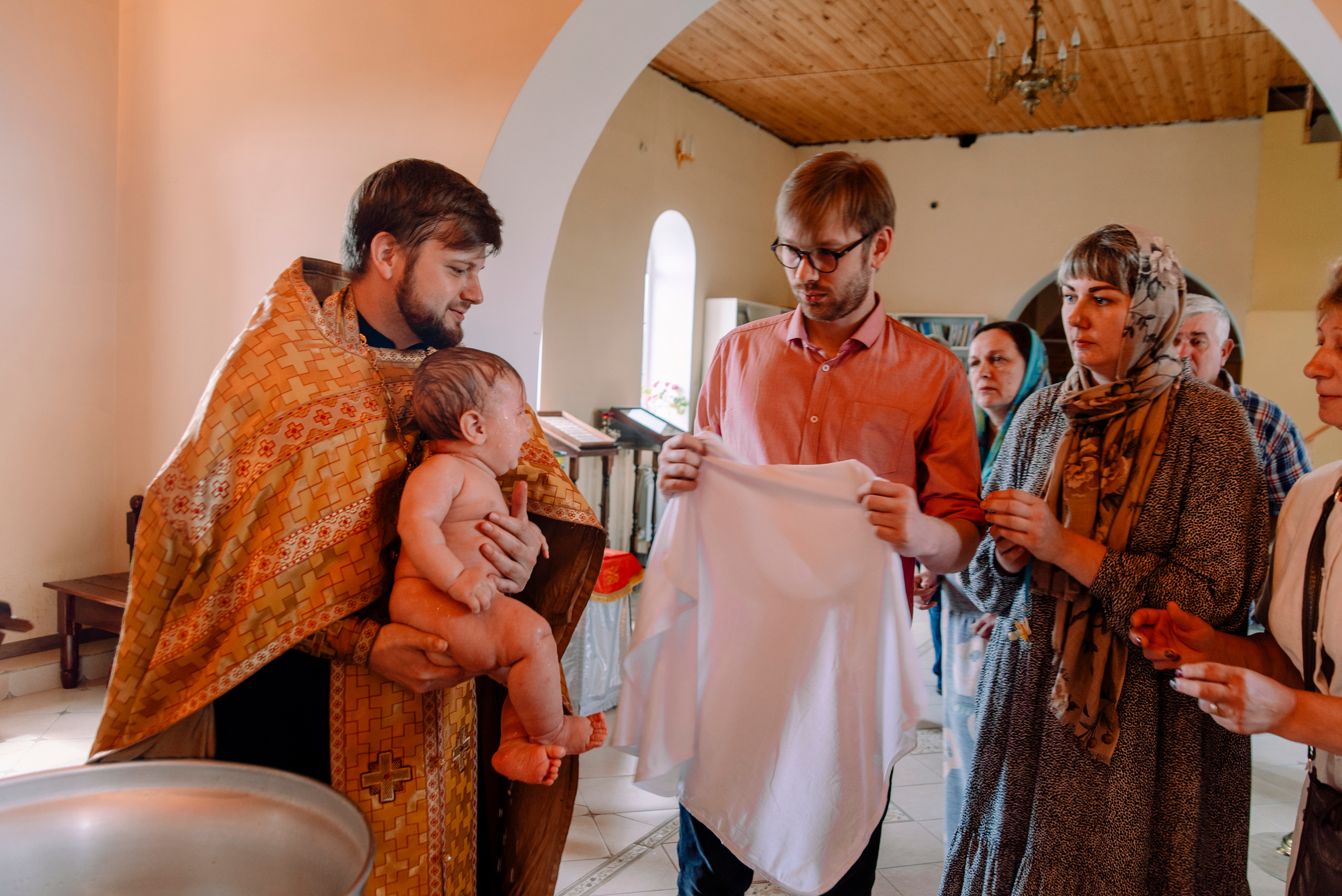 Крещение Матвея. Семейный и свадебный фотограф в Рязани Лиза Голованова
