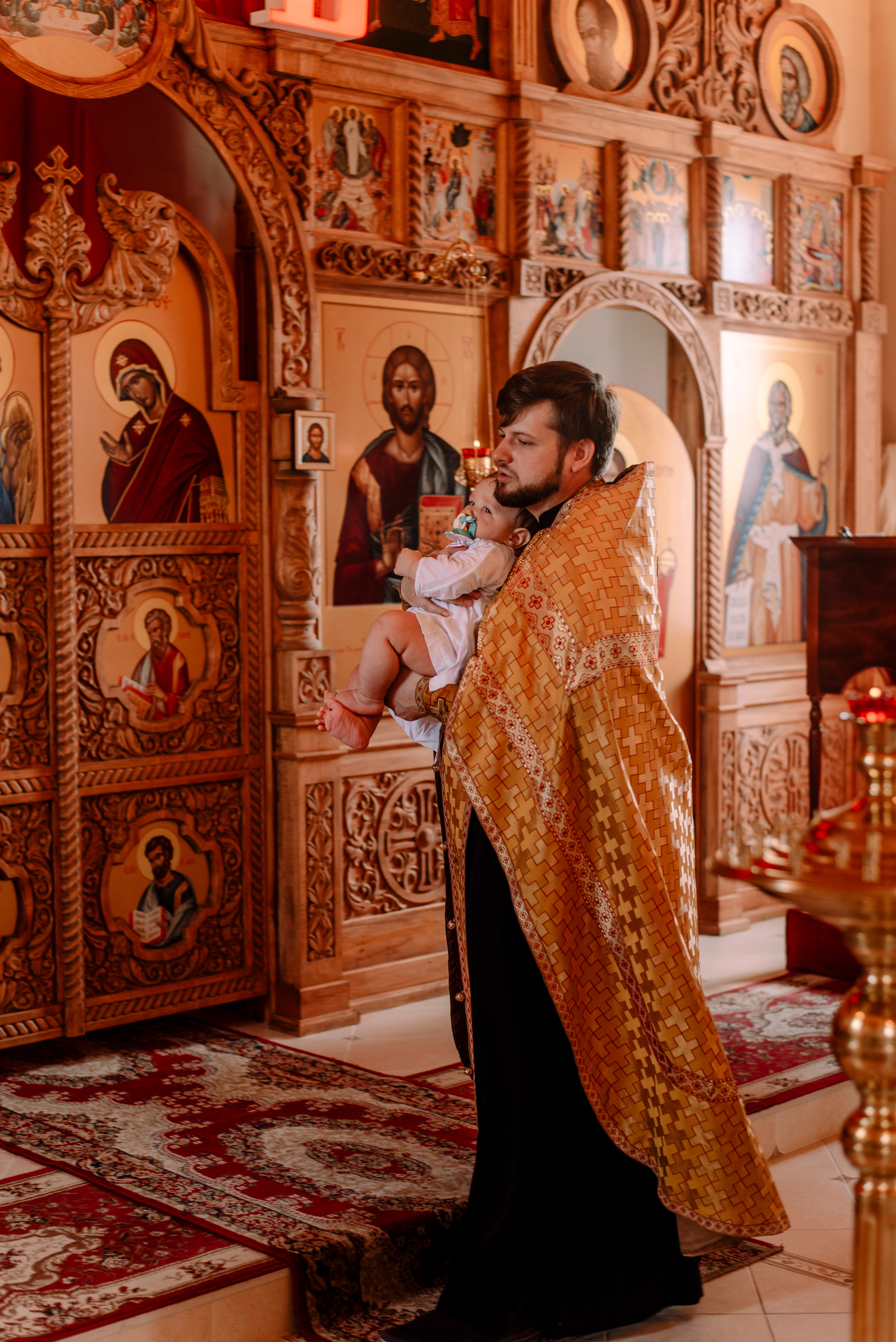Крещение Матвея. Семейный и свадебный фотограф в Рязани Лиза Голованова