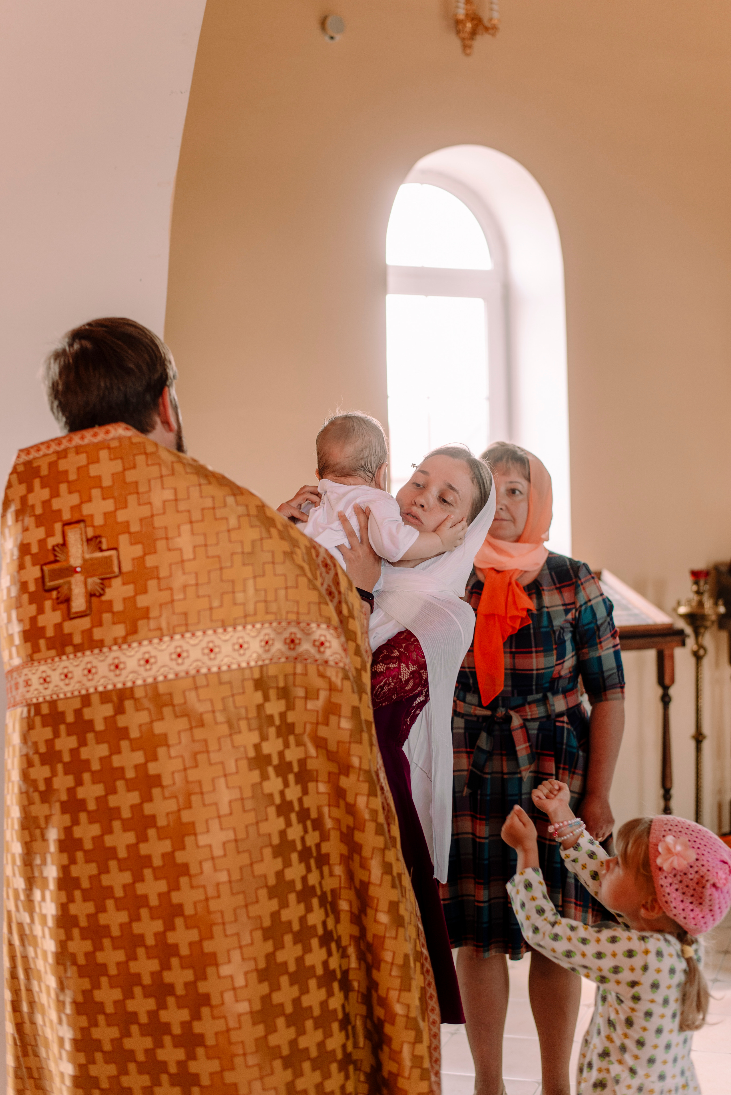 Крещение Матвея. Семейный и свадебный фотограф в Рязани Лиза Голованова