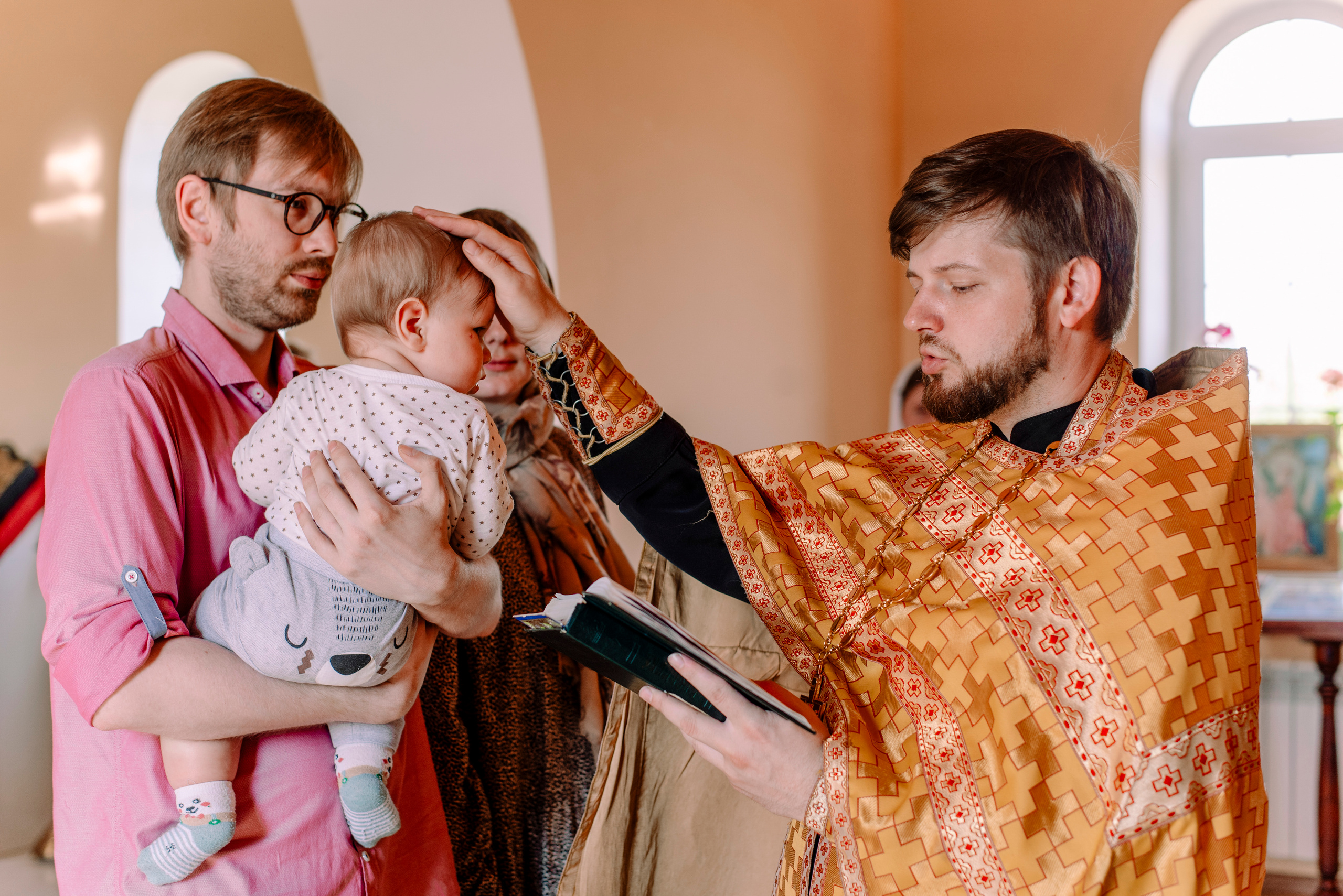 Крещение Матвея. Семейный и свадебный фотограф в Рязани Лиза Голованова