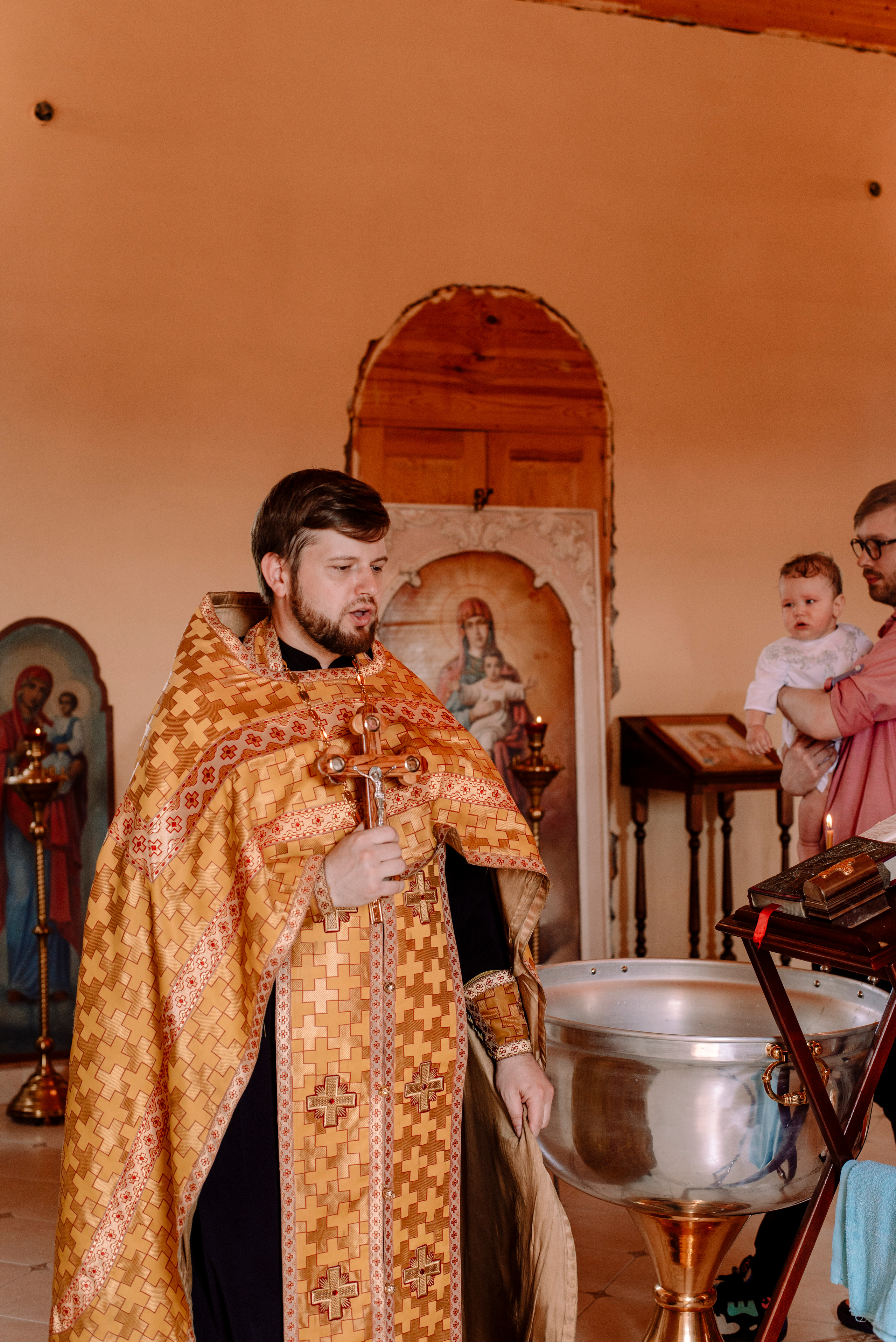 Крещение Матвея. Семейный и свадебный фотограф в Рязани Лиза Голованова