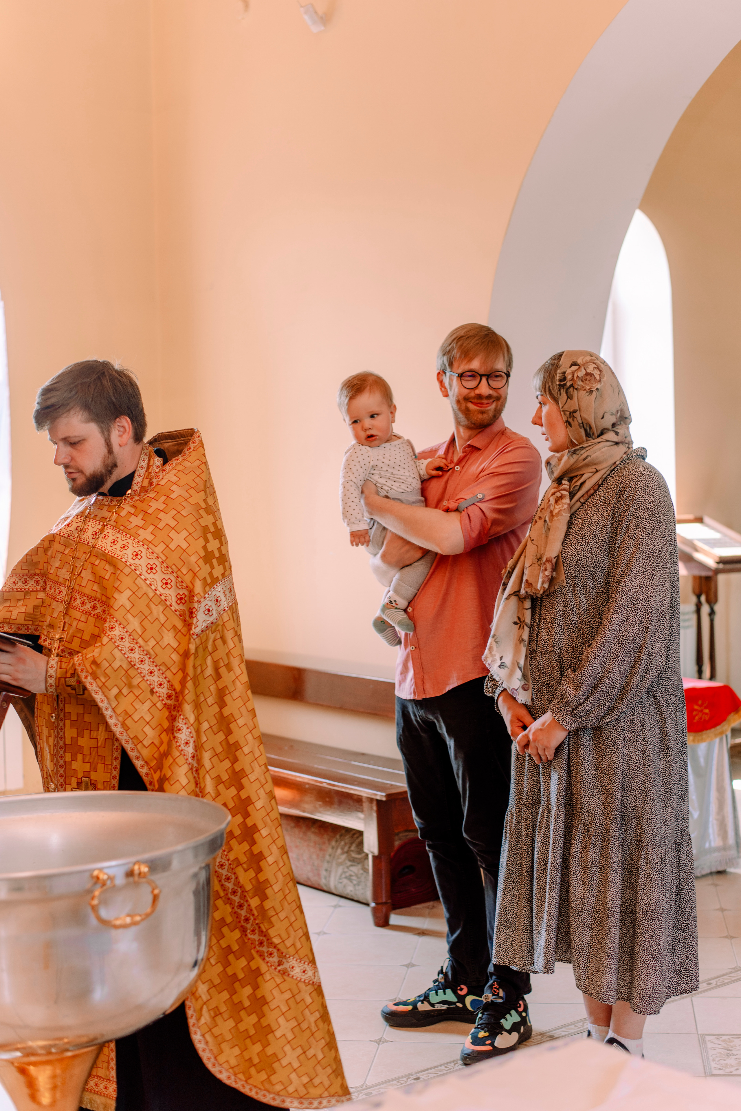 Крещение Матвея. Семейный и свадебный фотограф в Рязани Лиза Голованова