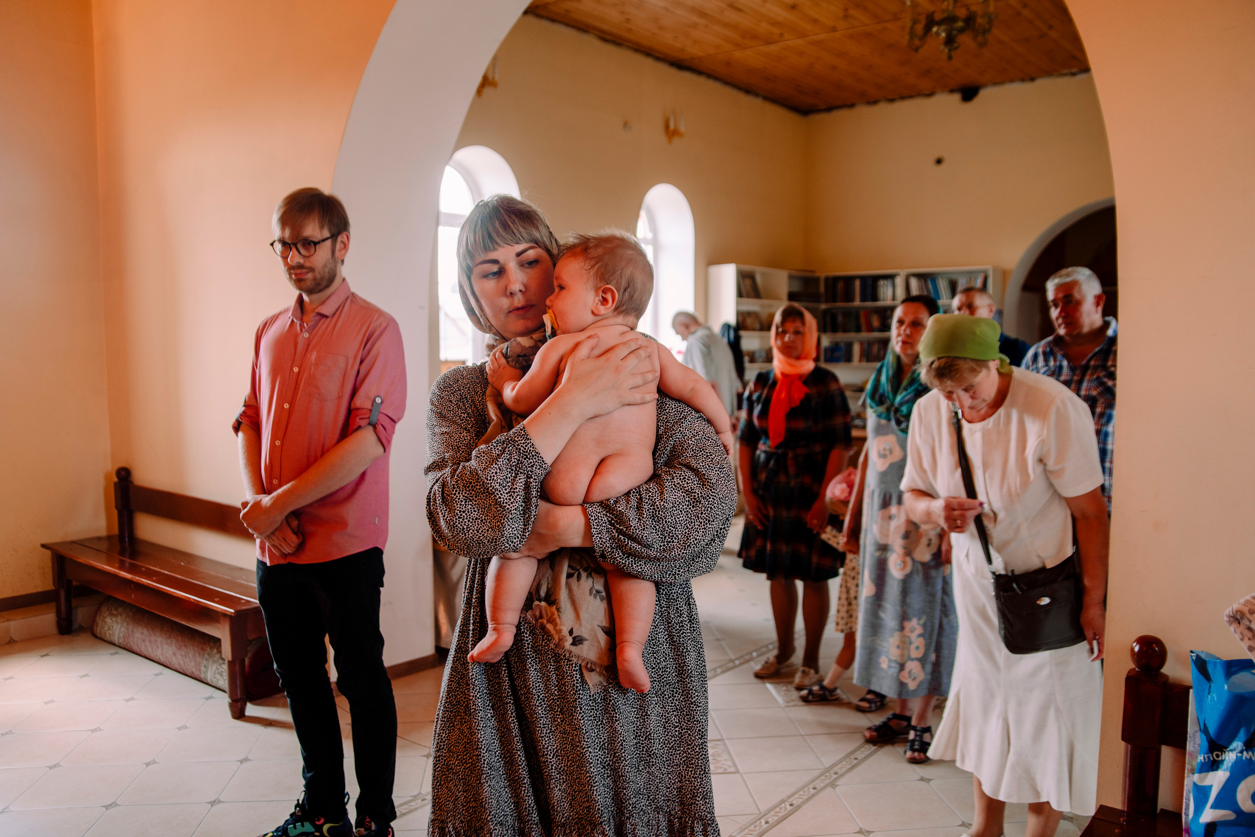 Крещение Матвея. Семейный и свадебный фотограф в Рязани Лиза Голованова