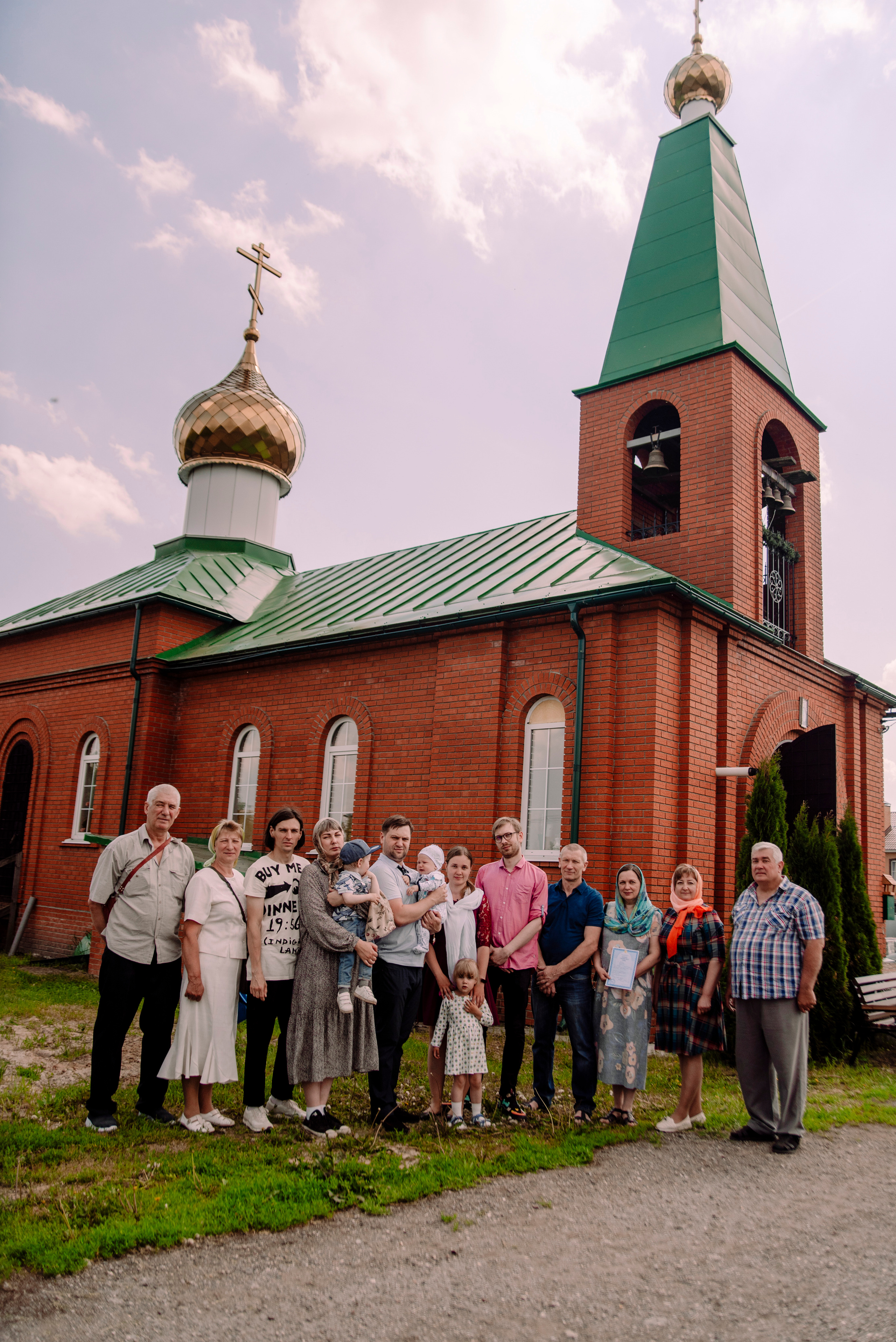 Крещение Матвея. Семейный и свадебный фотограф в Рязани Лиза Голованова