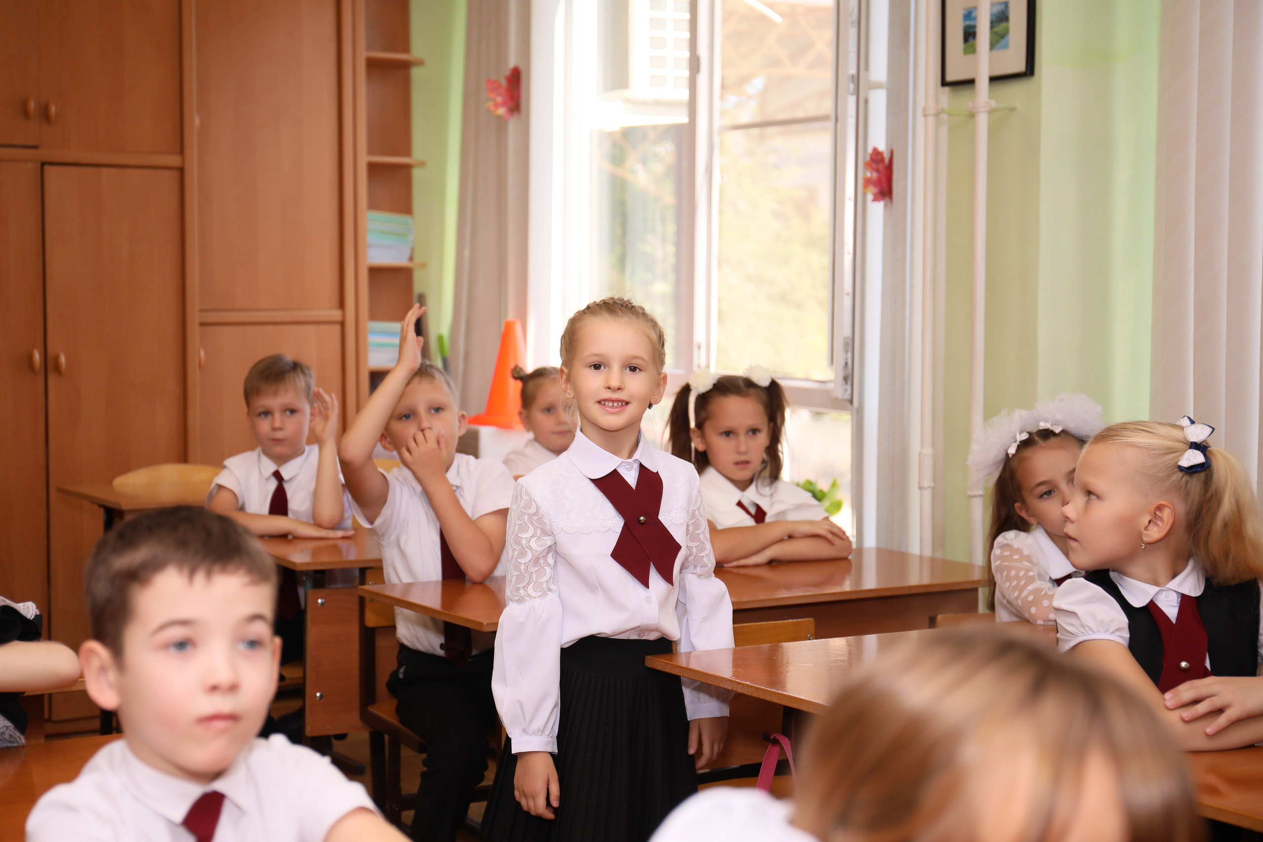 1 класс (Школа 93). Детский семейный фотограф Краснодар