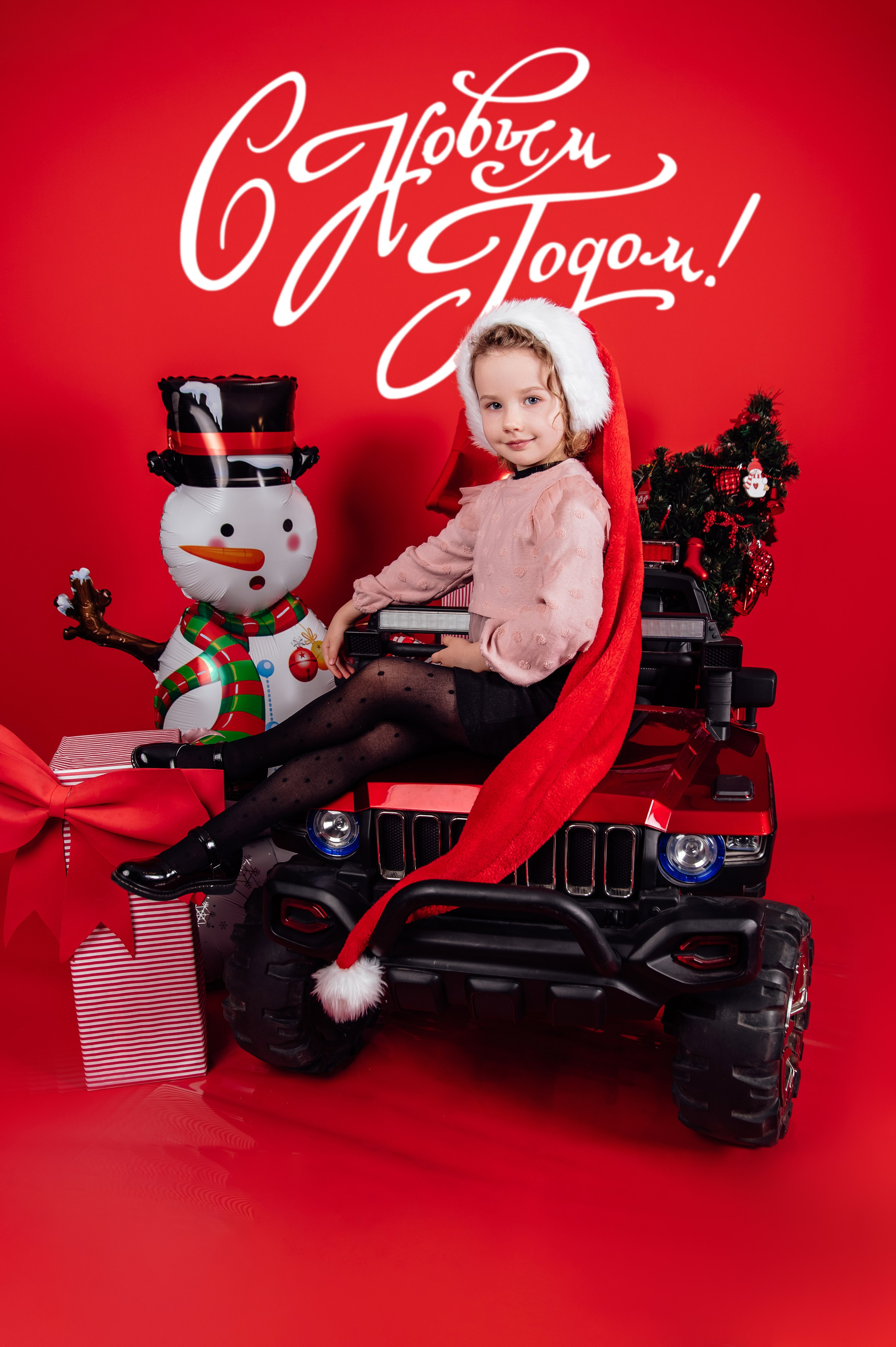 КРАСНЫЙ НОВЫЙ ГОД. Детский и семейный фотограф Катерина Мишина