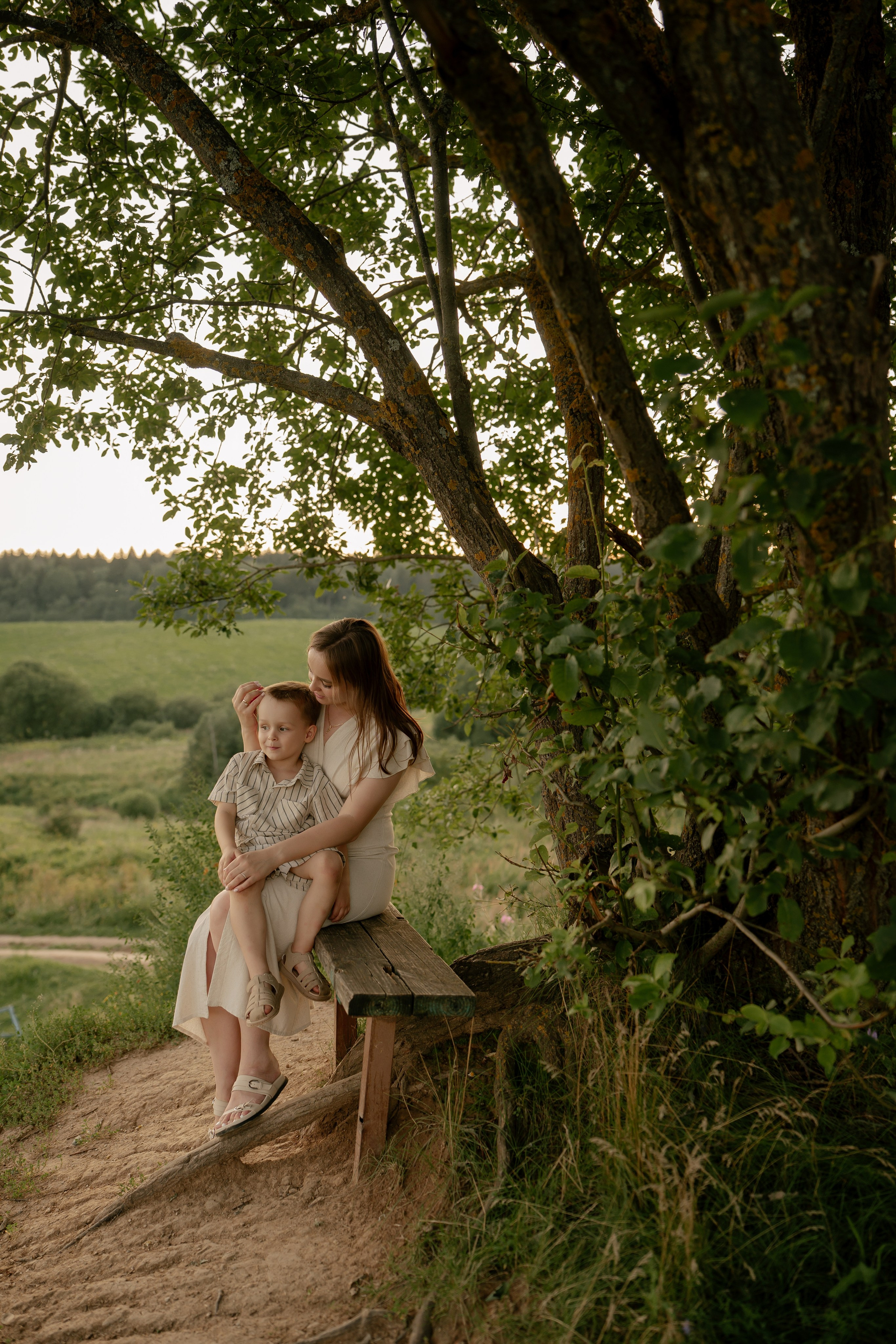 На закате. Свадебный и семейный фотограф в Москве и Красногорске — живые кадры | Анастасия Тихонова