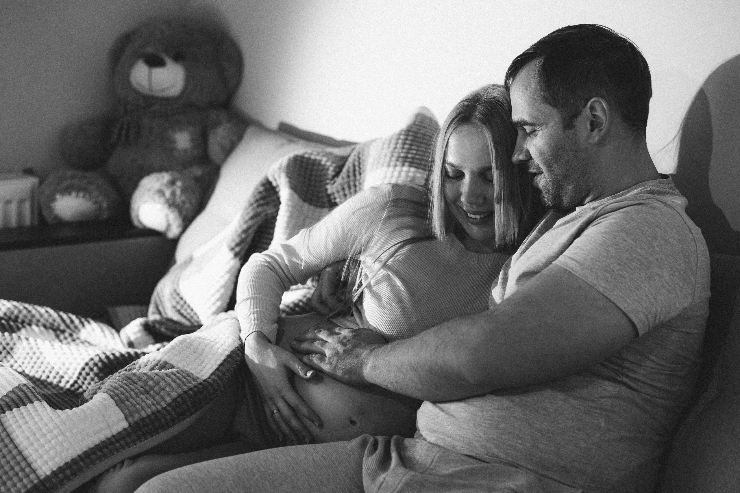 В ожидании Чуда *home style* ЧБ. Свадебный фотограф в Челябинске Оксана Мишакова