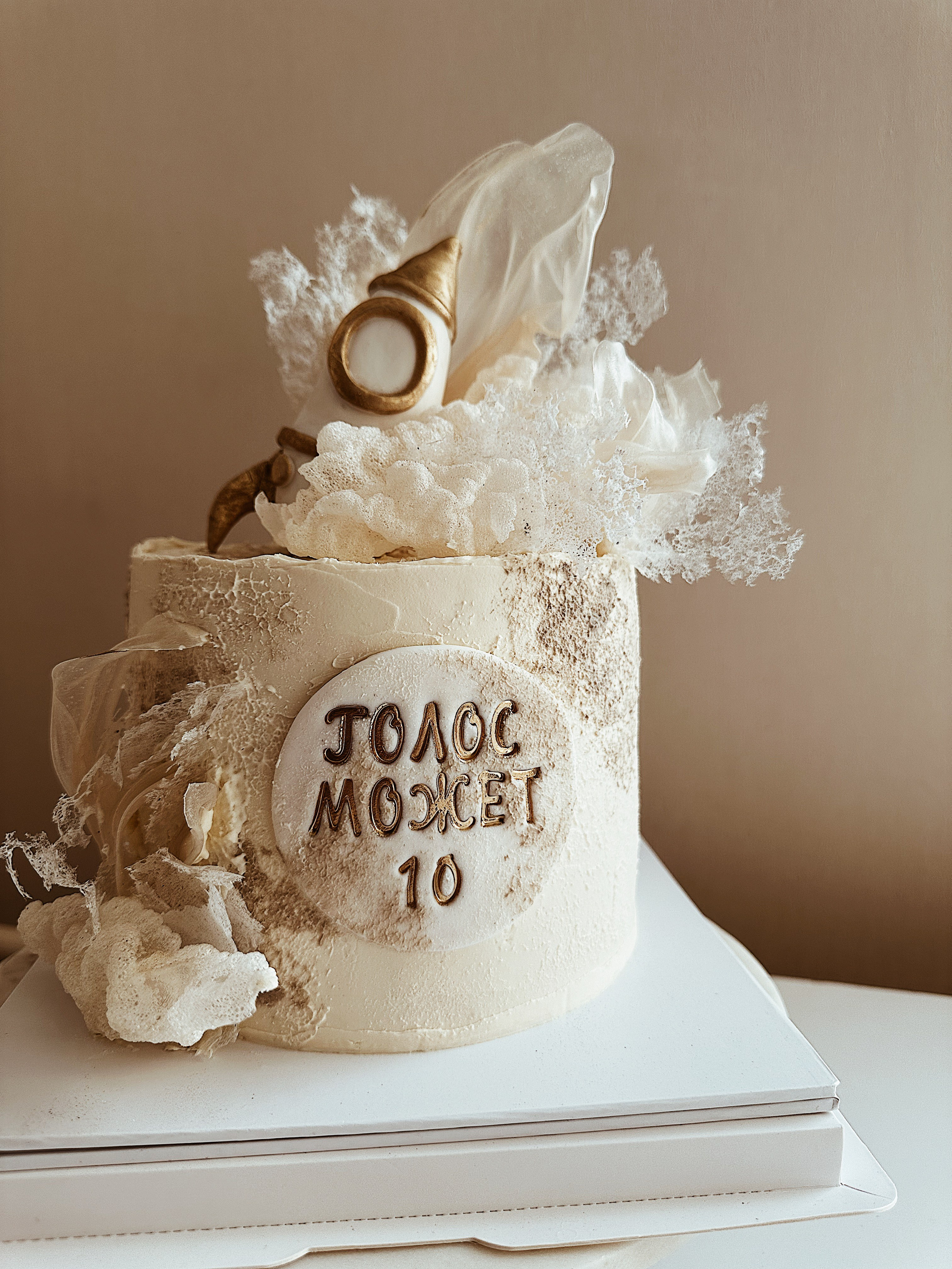 Торт Ракета. Арт-кондитер в Москве Маша Шафран