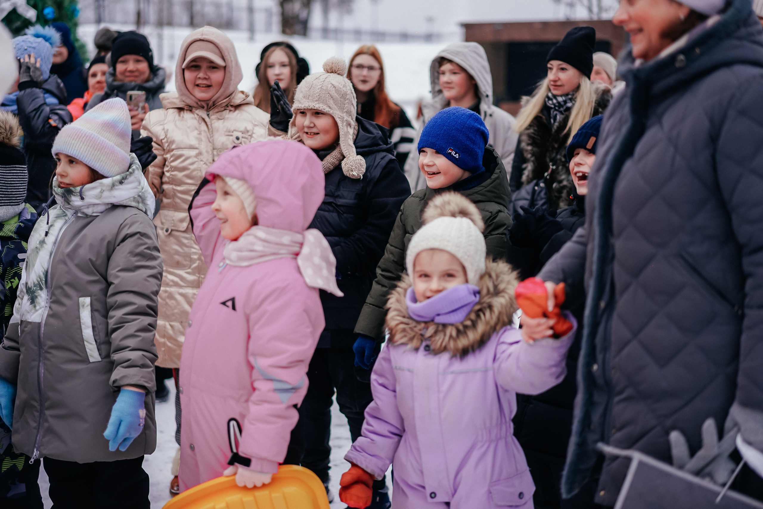 «Предновогодний переполох» Лопатинский сад, 14.12.2024. Фотограф и видеограф Смоленск | Студия Цезарь